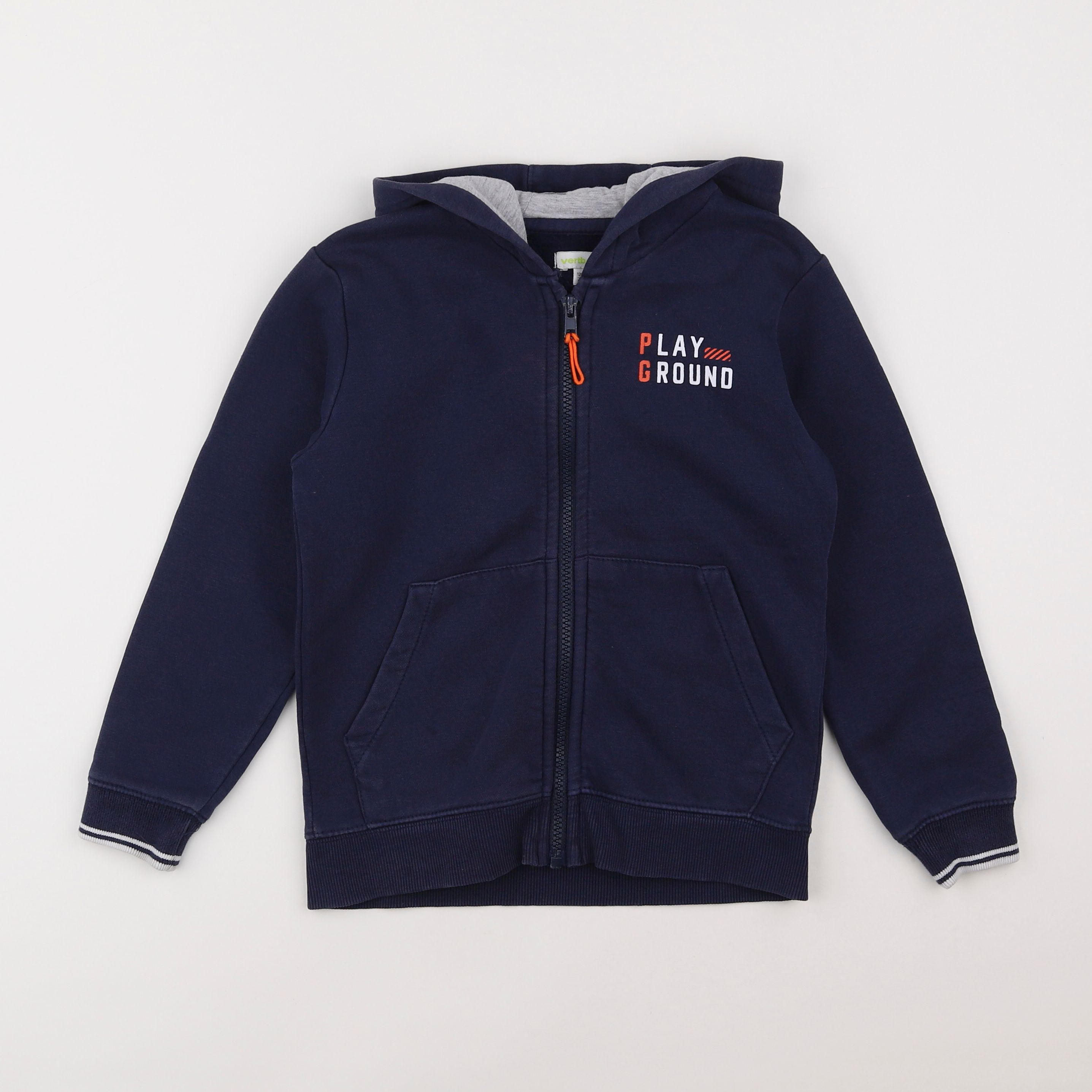 Vertbaudet - sweat bleu - 8 ans