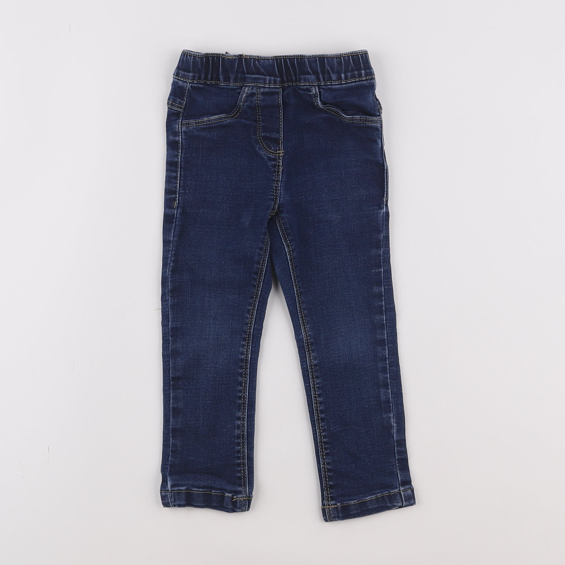 Vertbaudet - jegging bleu - 2 ans