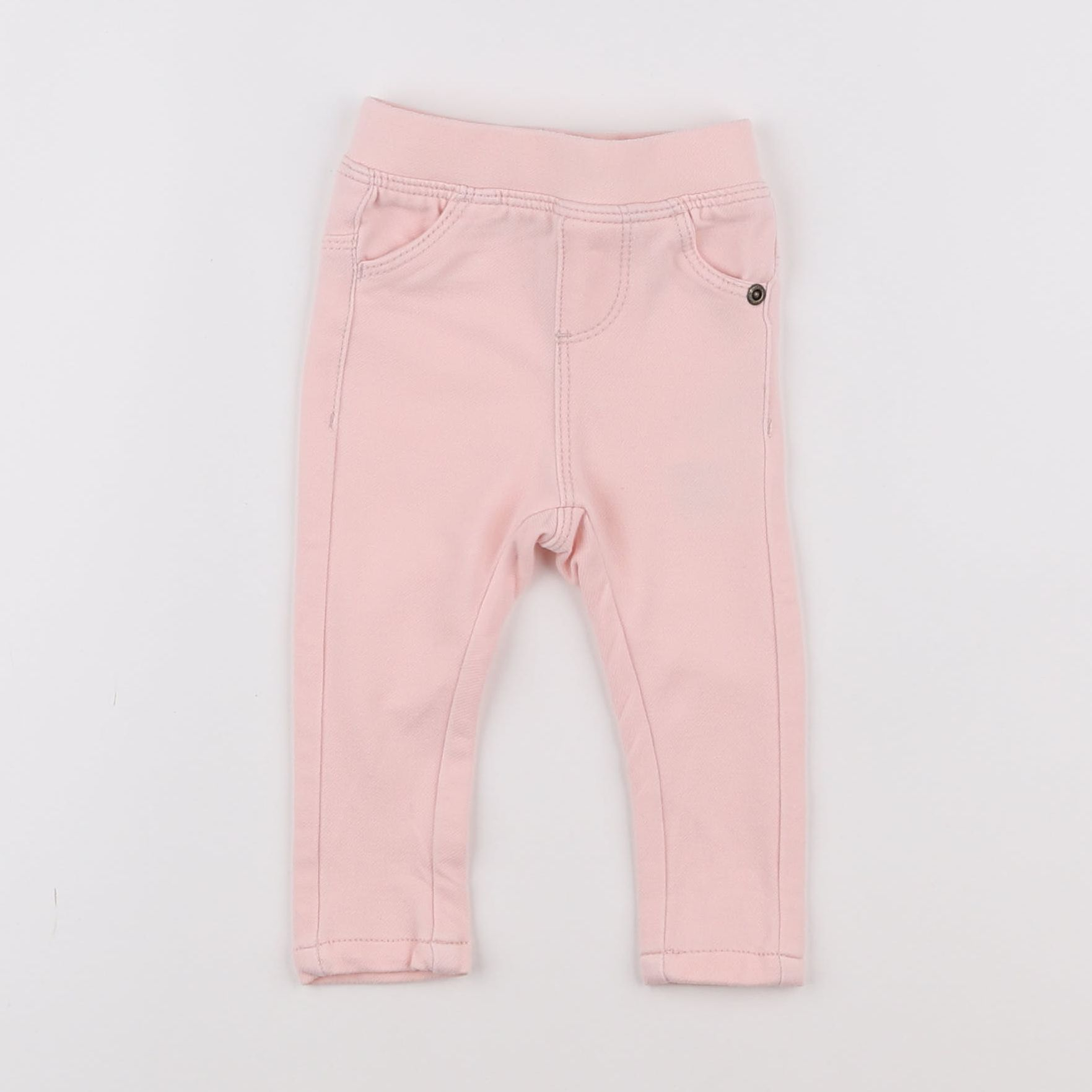 Vertbaudet - jegging rose - 3 mois