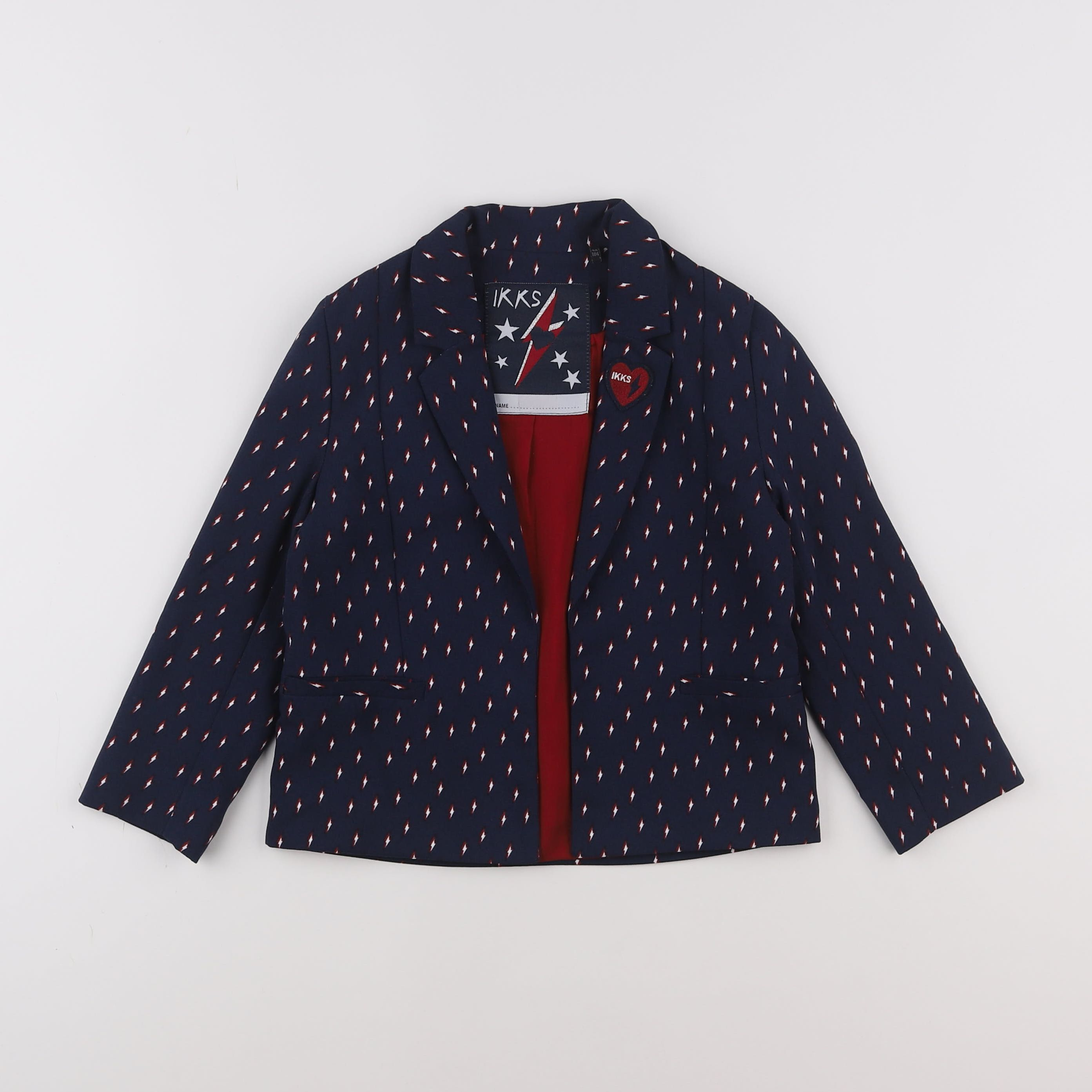 IKKS - veste bleu - 4 ans