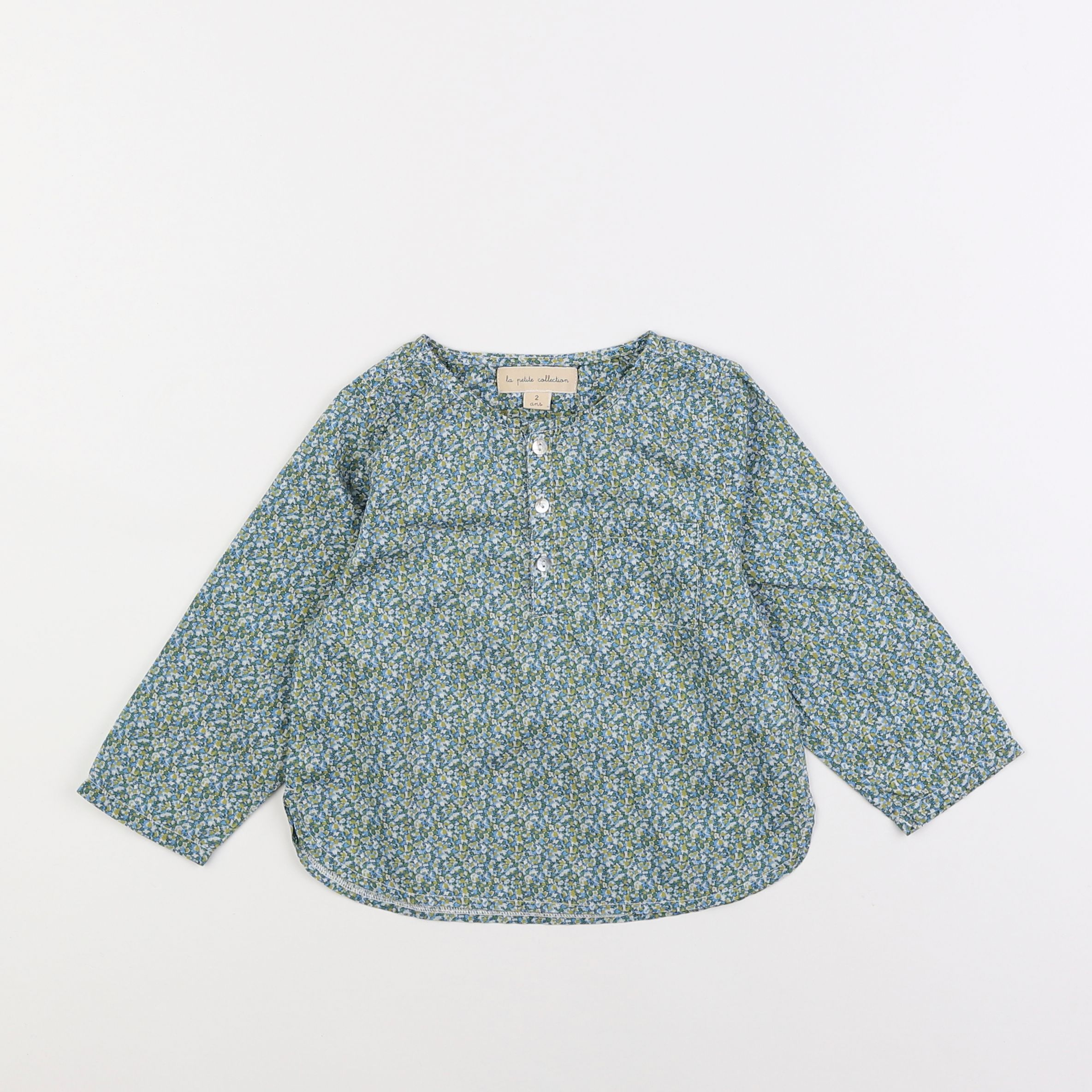 La Petite Collection - blouse vert - 2 ans