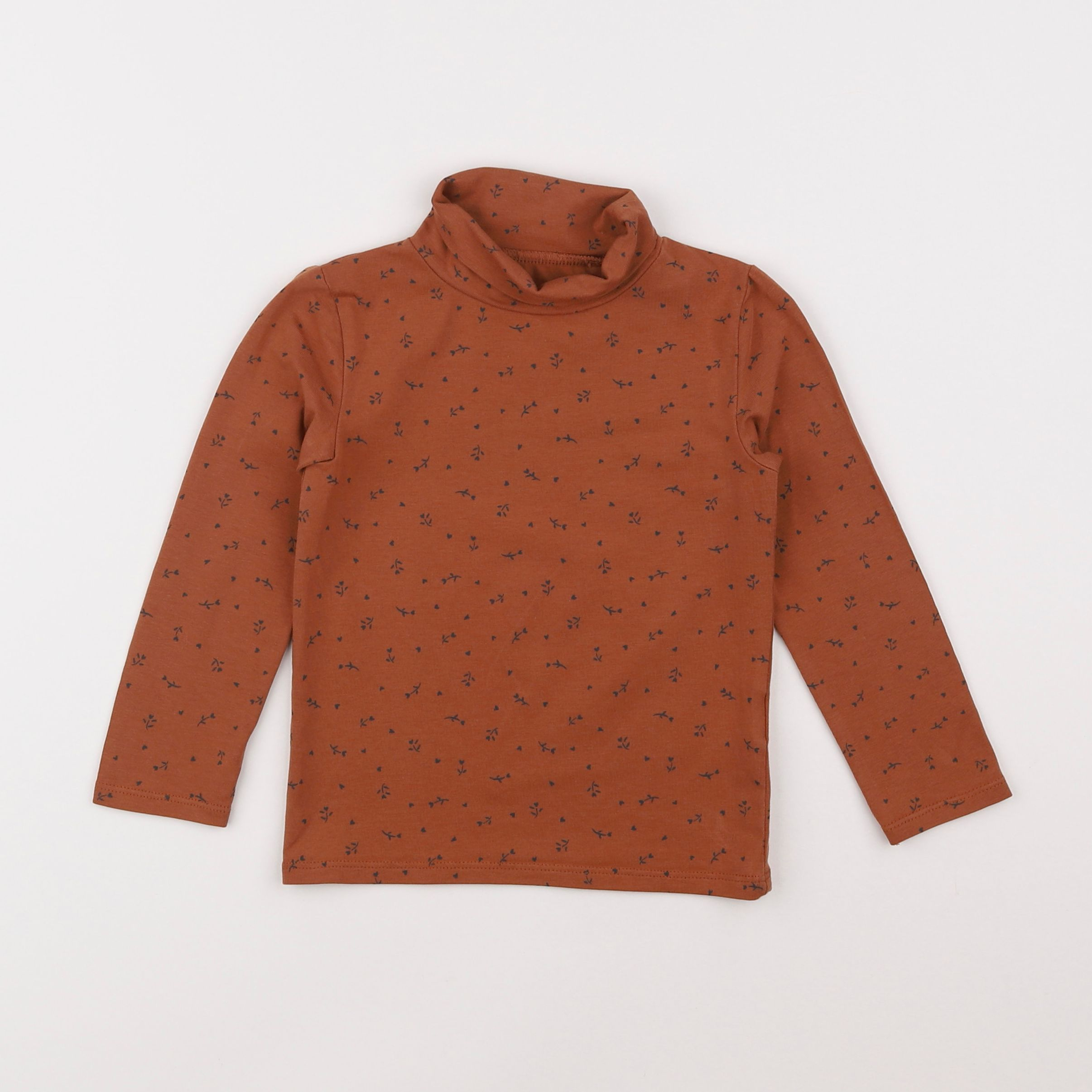 Vertbaudet - sous-pull marron - 3 ans