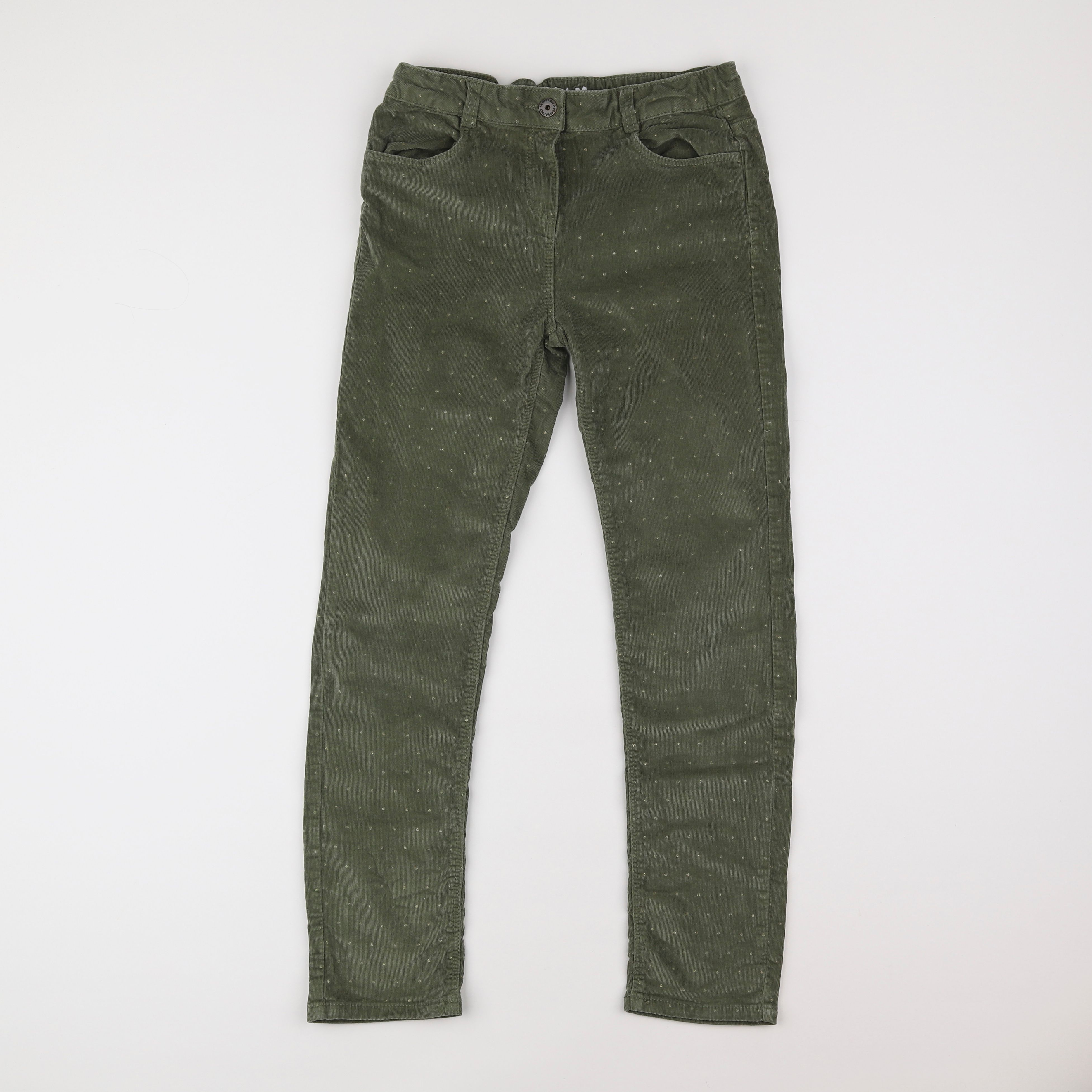 Vertbaudet - pantalon vert - 12 ans