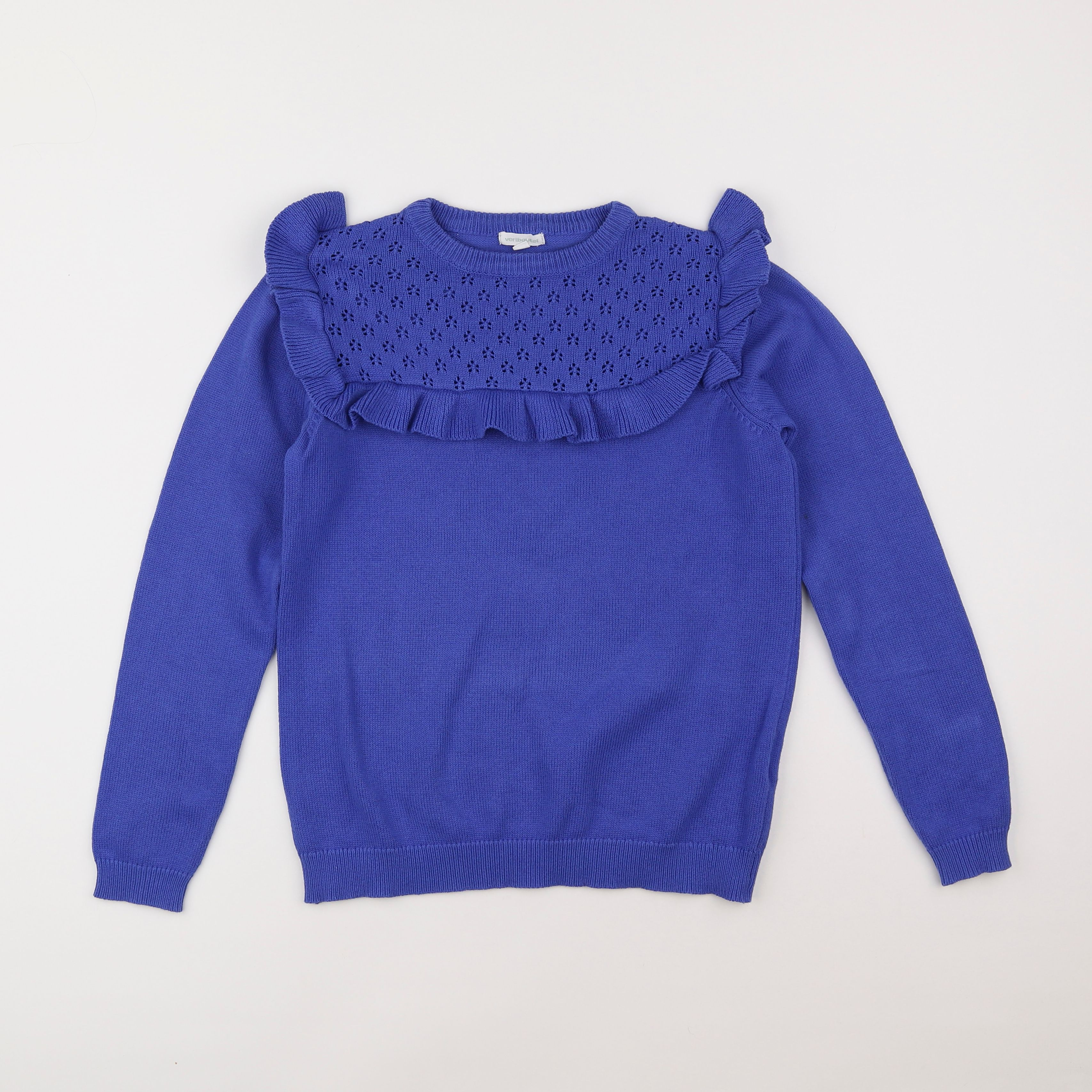 Vertbaudet - pull bleu - 12 ans