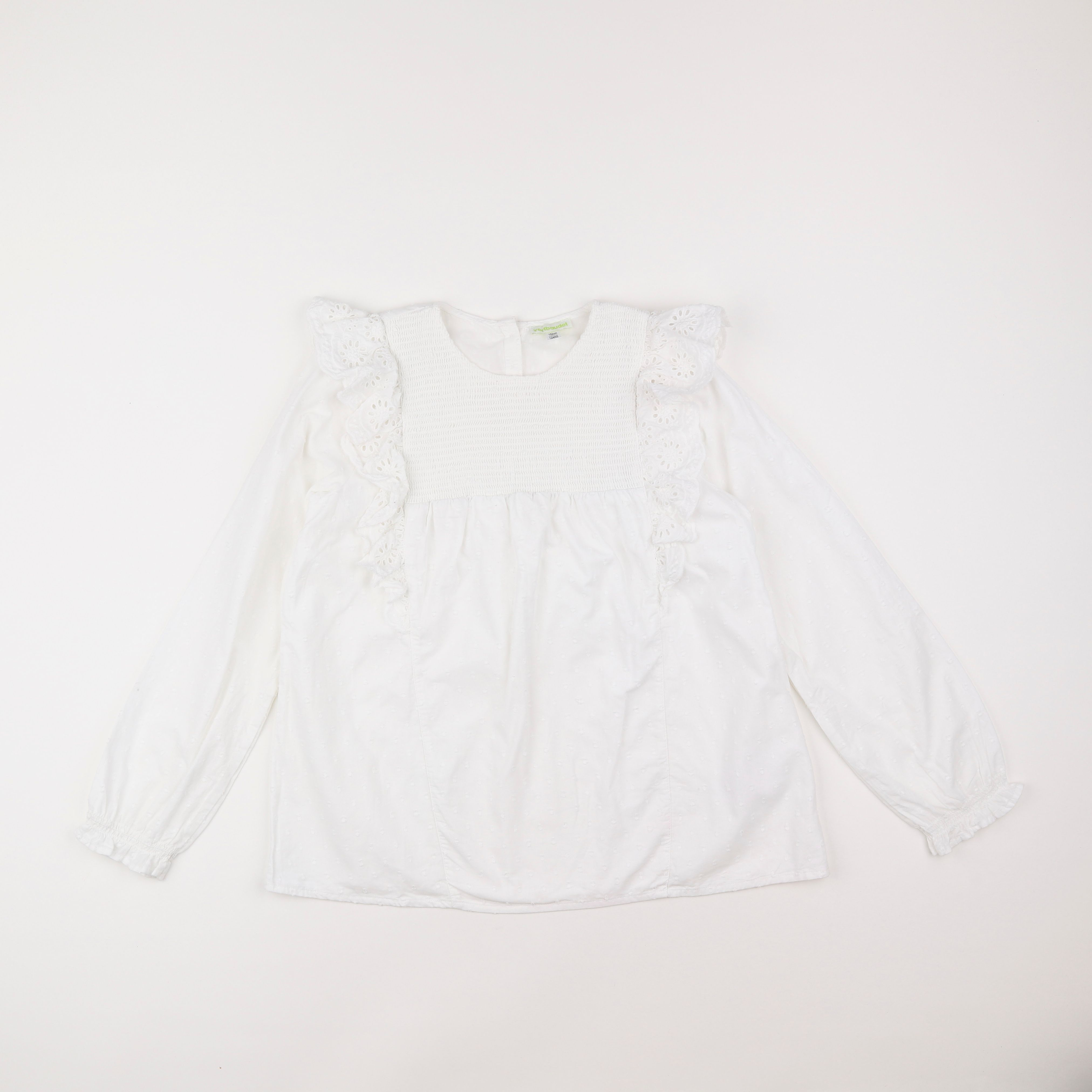 Vertbaudet - blouse blanc - 12 ans