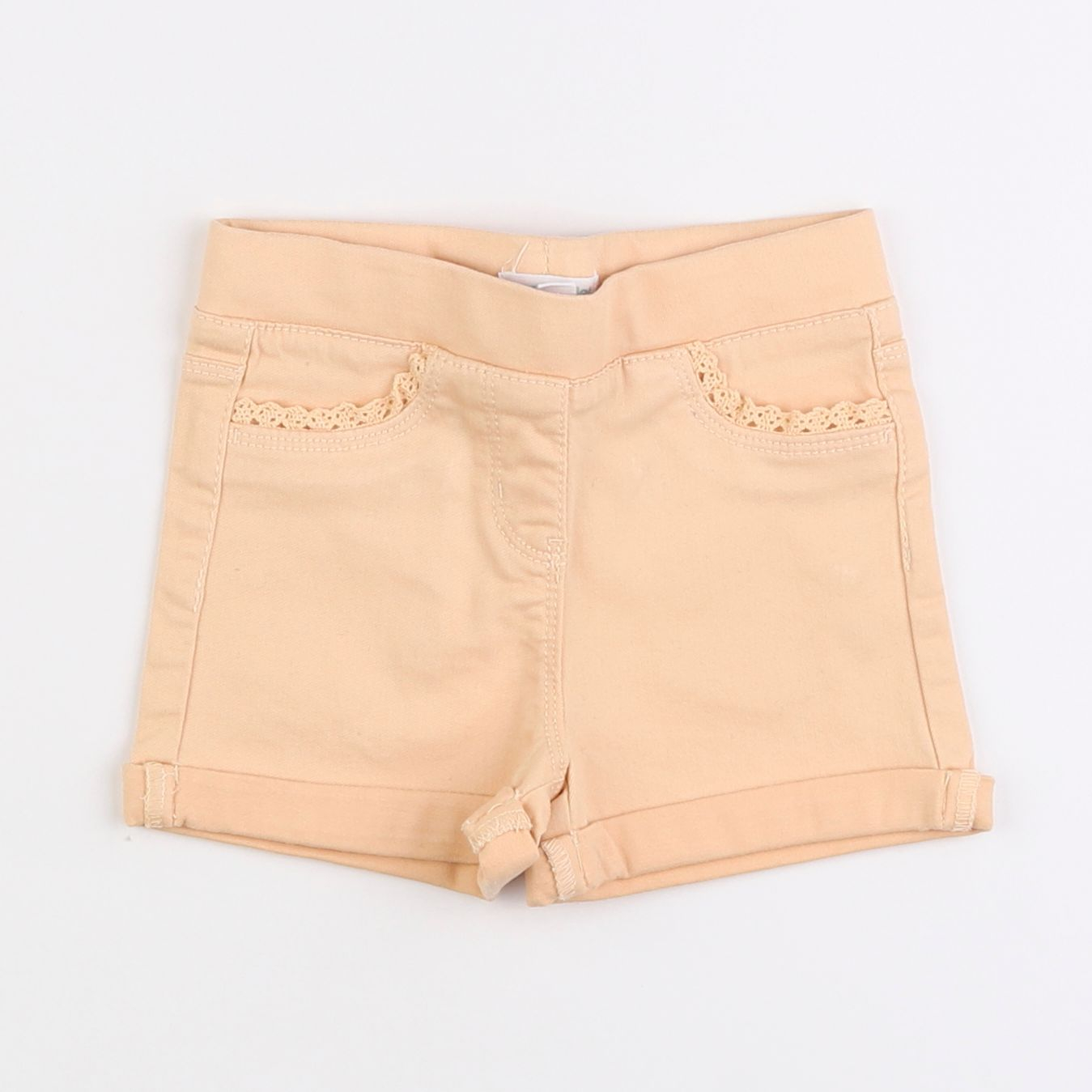 Vertbaudet - short orange - 4 ans