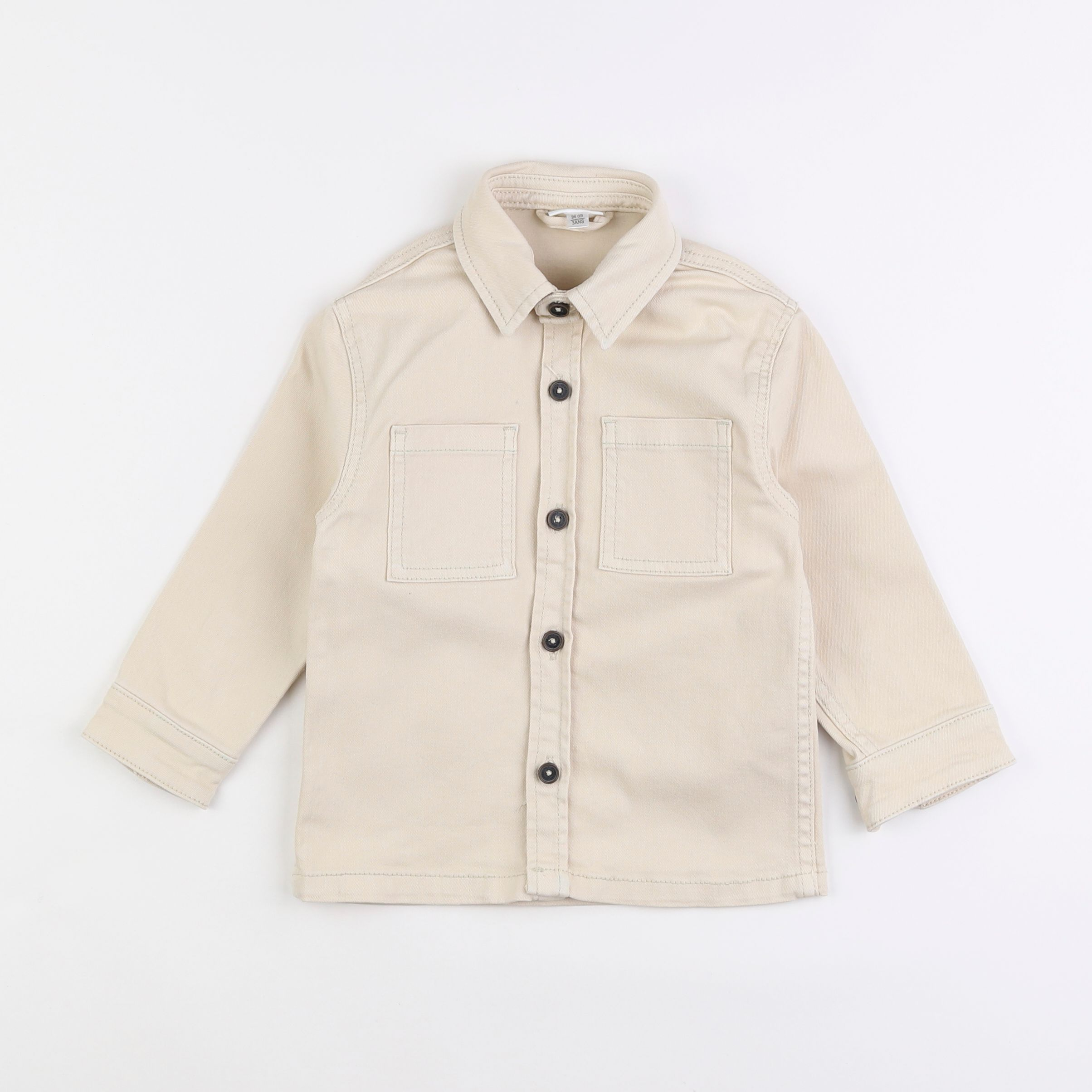 Vertbaudet - veste beige - 3 ans