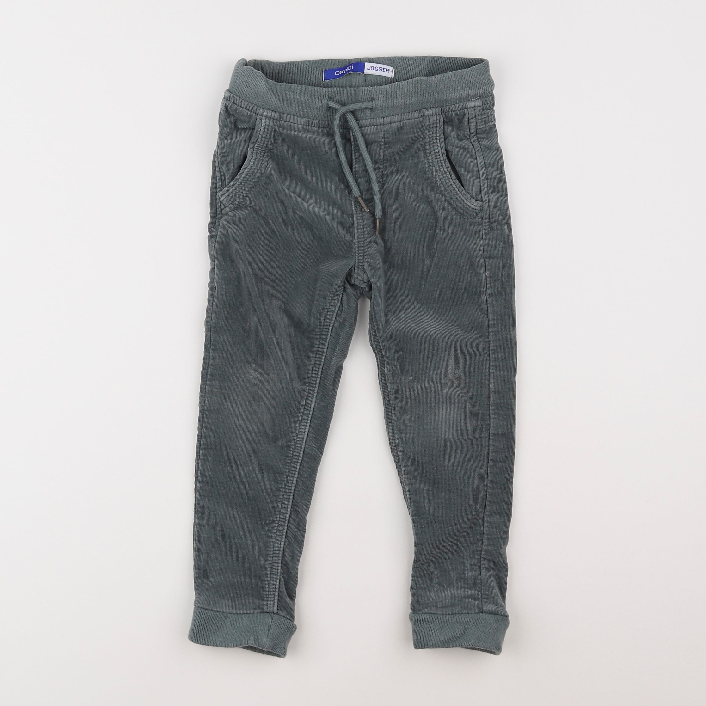 Okaidi - pantalon vert - 4 ans