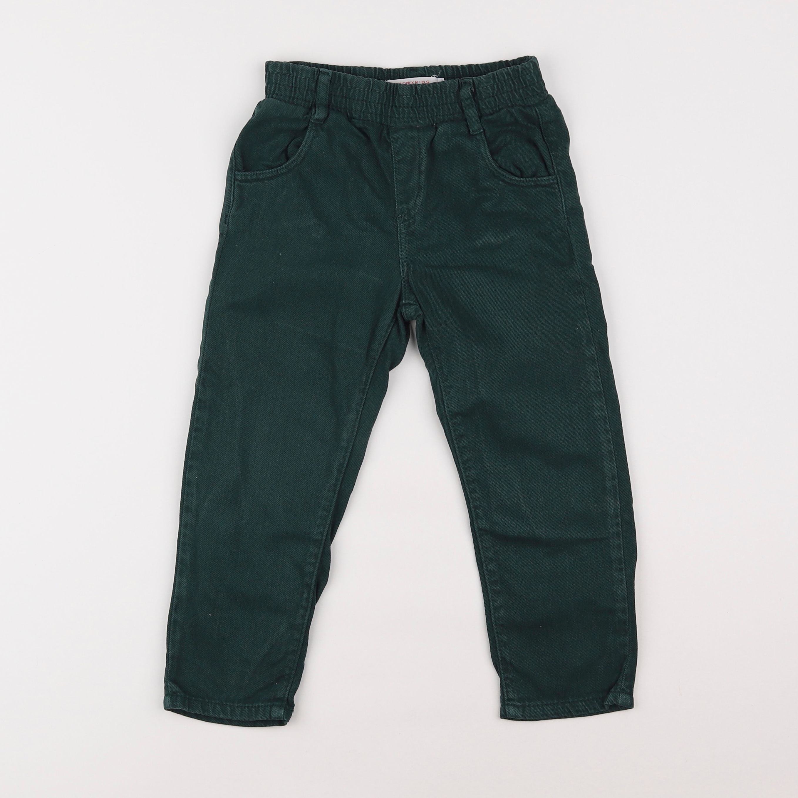 Monoprix - pantalon vert - 3 ans