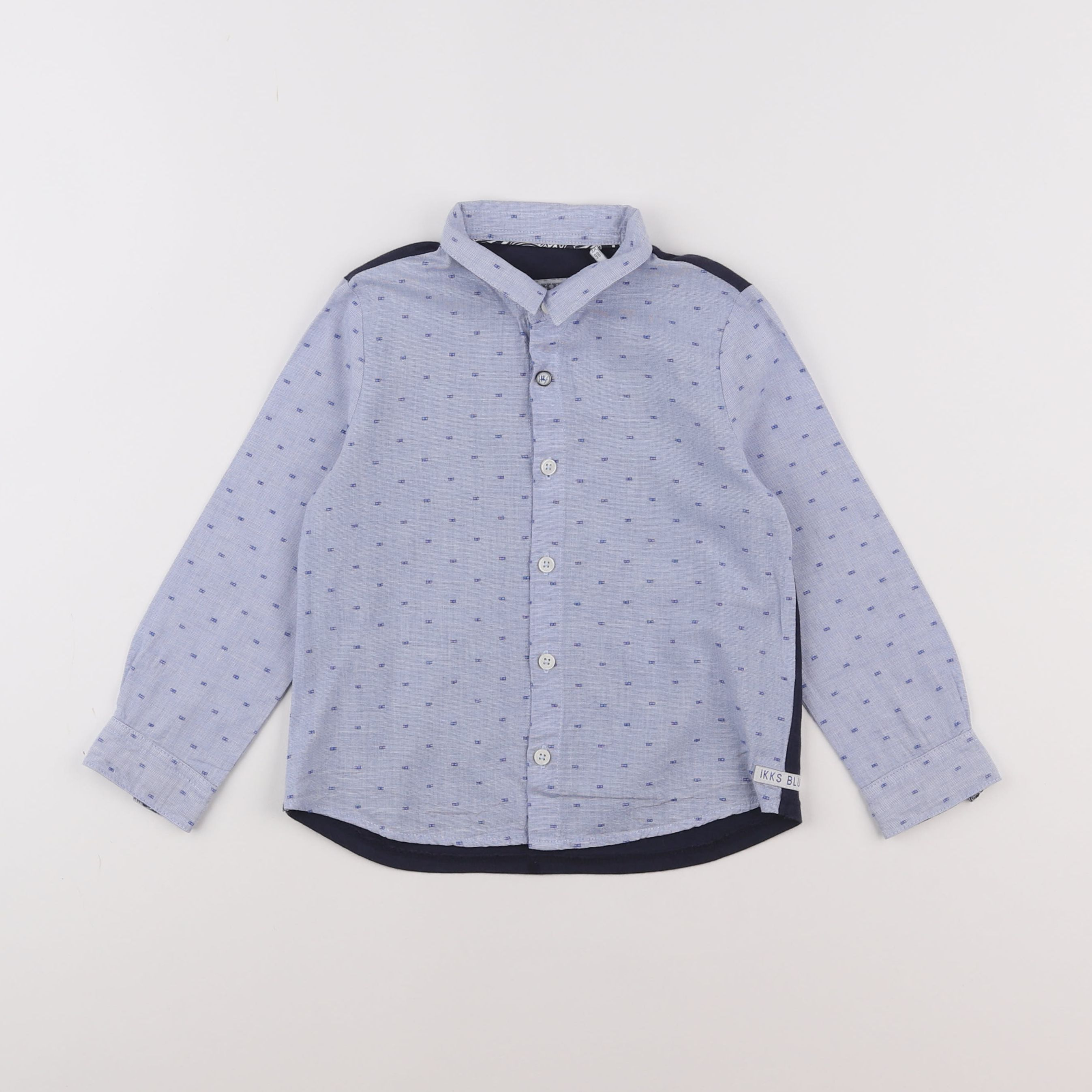 IKKS - chemise bleu - 3 ans