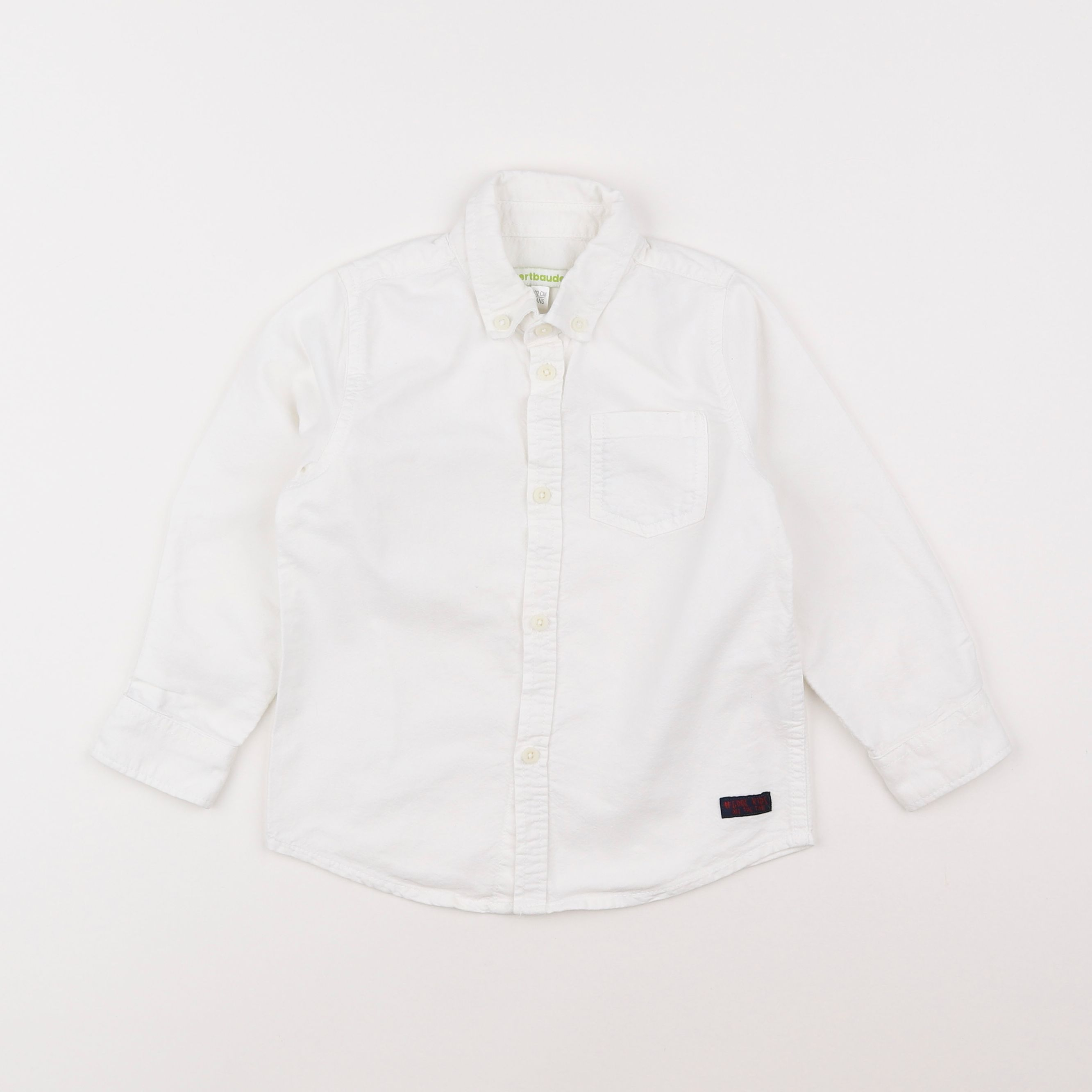 Vertbaudet - chemise blanc - 4 ans