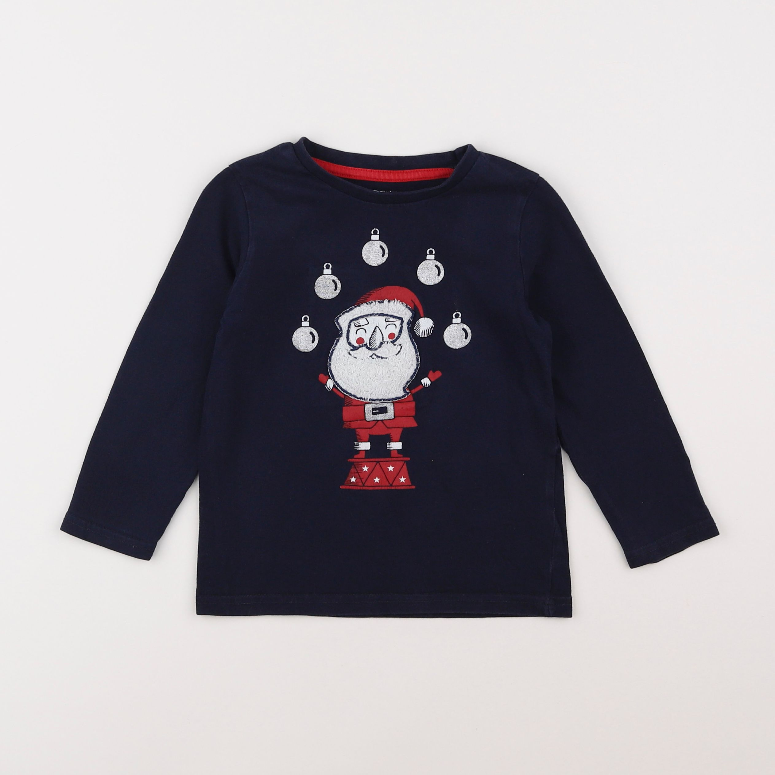 Vertbaudet - tee-shirt bleu - 4 ans