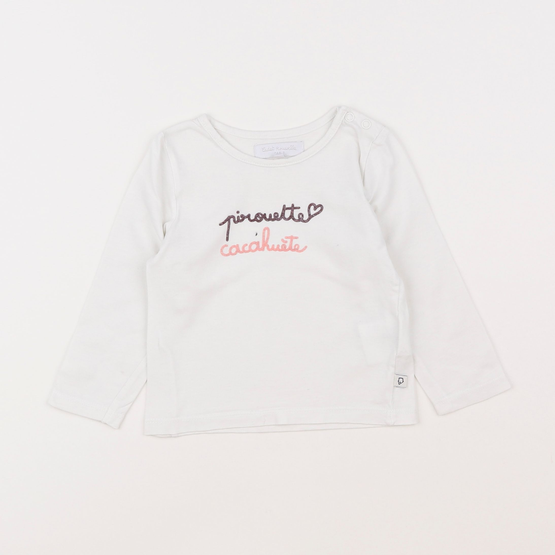 Cadet Rousselle - tee-shirt blanc - 18 mois