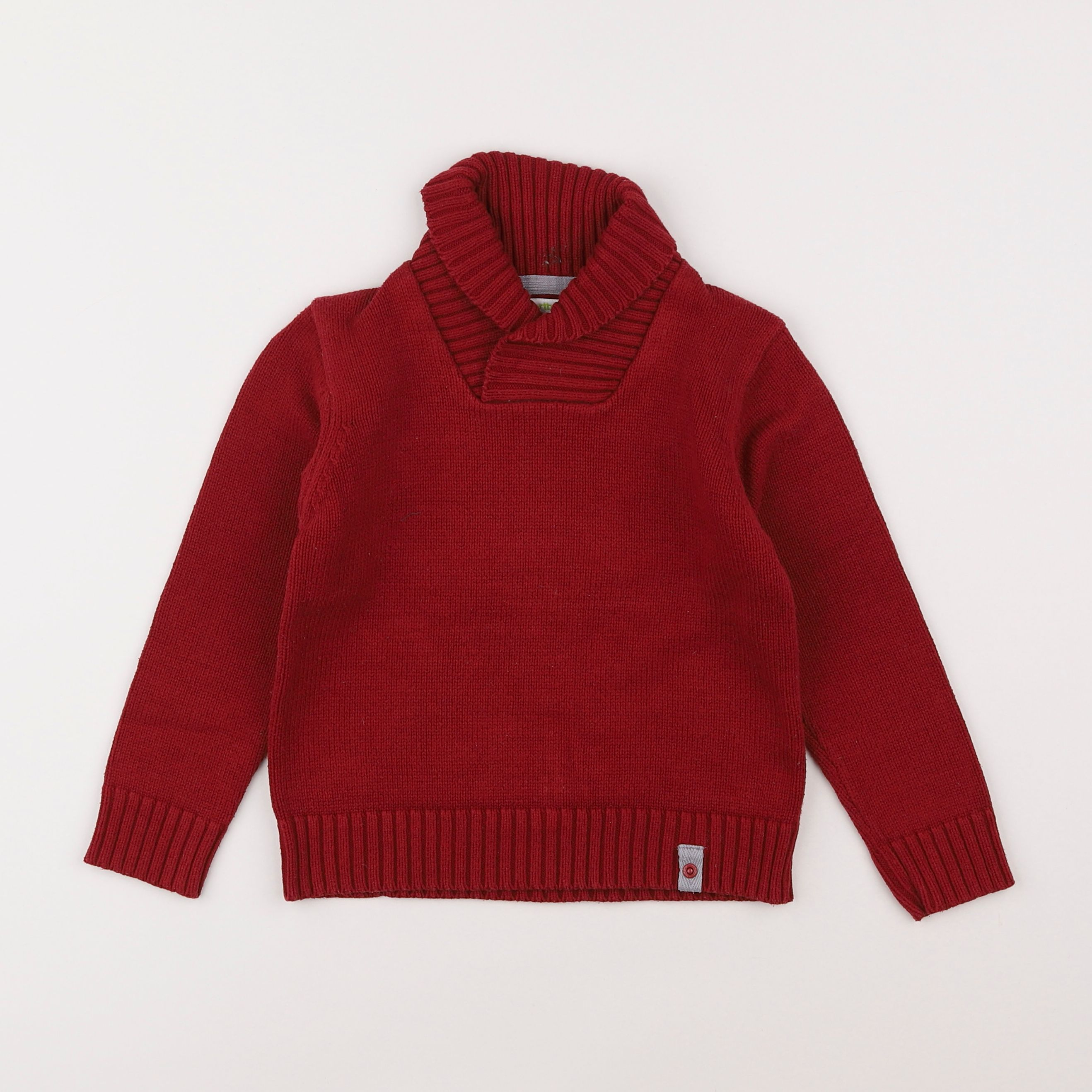 Vertbaudet - pull rouge - 4 ans