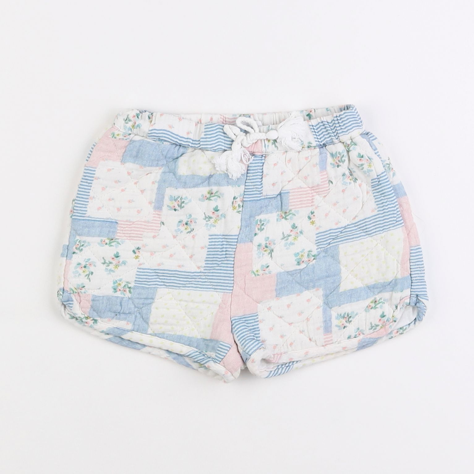 Vertbaudet - short multicolore - 2 ans