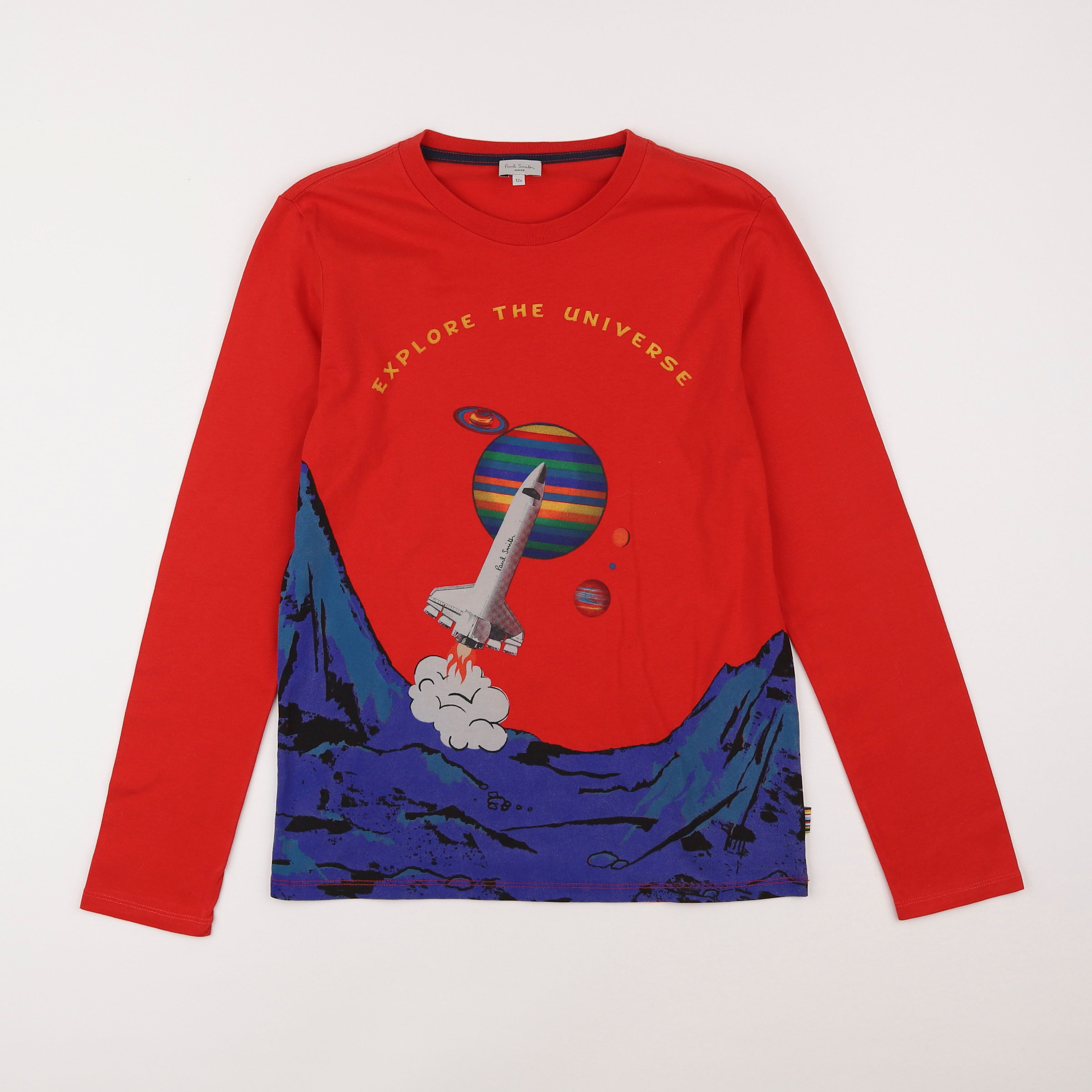 Paul Smith - tee-shirt bleu, rouge - 12 ans