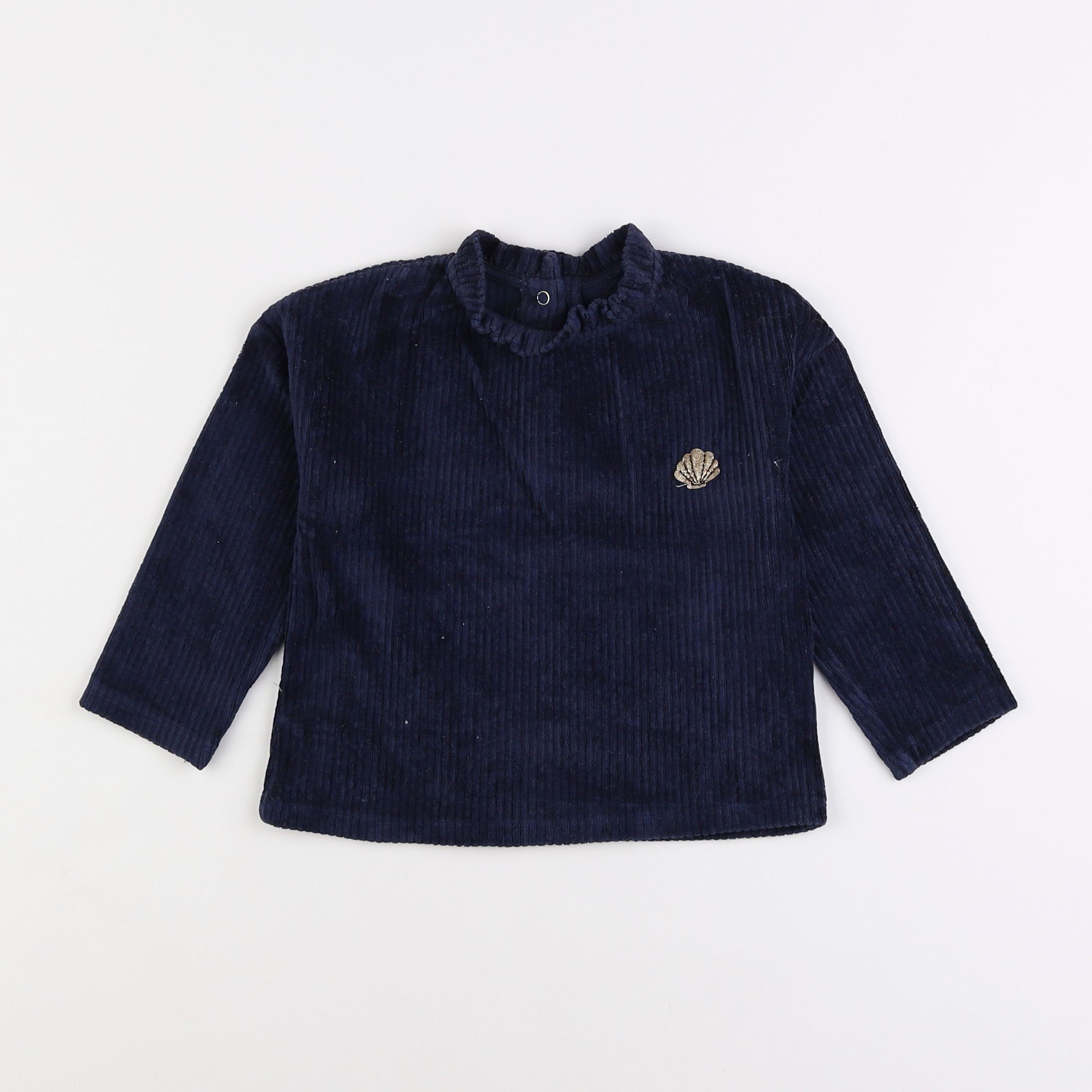 Vertbaudet - pull bleu - 3 ans