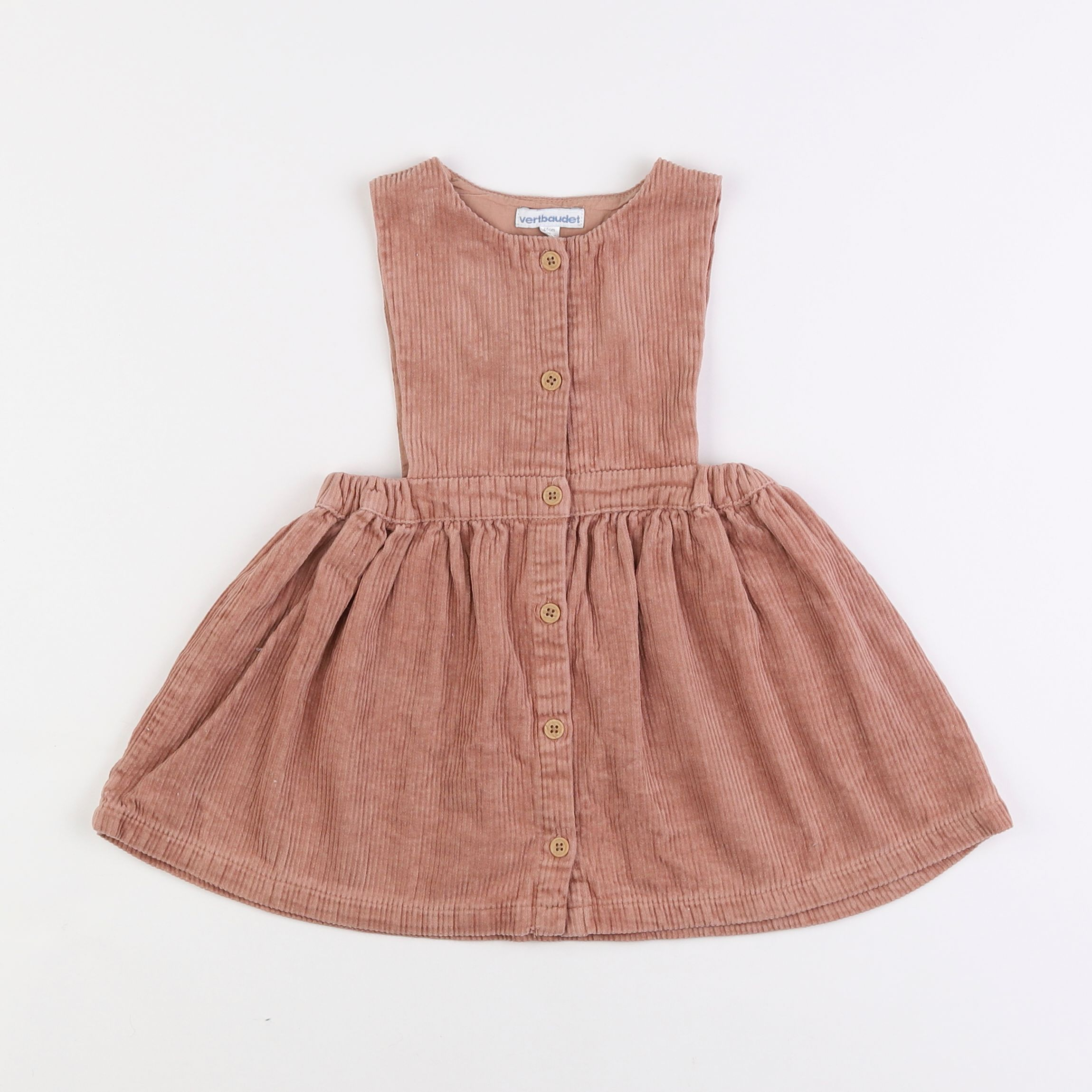 Vertbaudet - robe rose - 2 ans