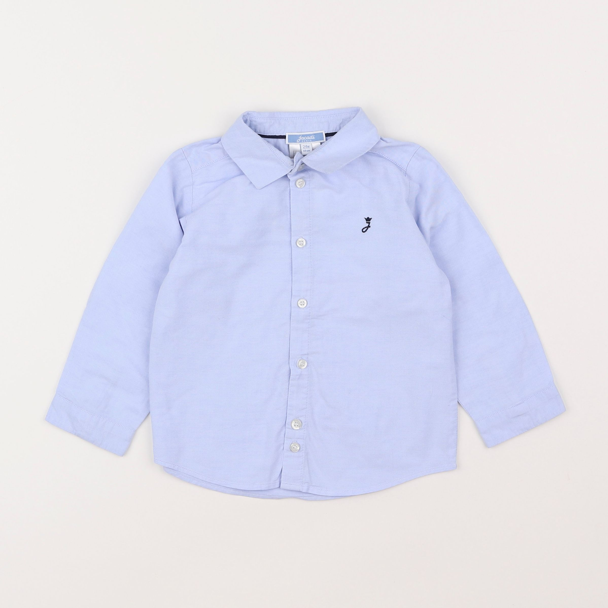 Jacadi - chemise bleu - 2 ans