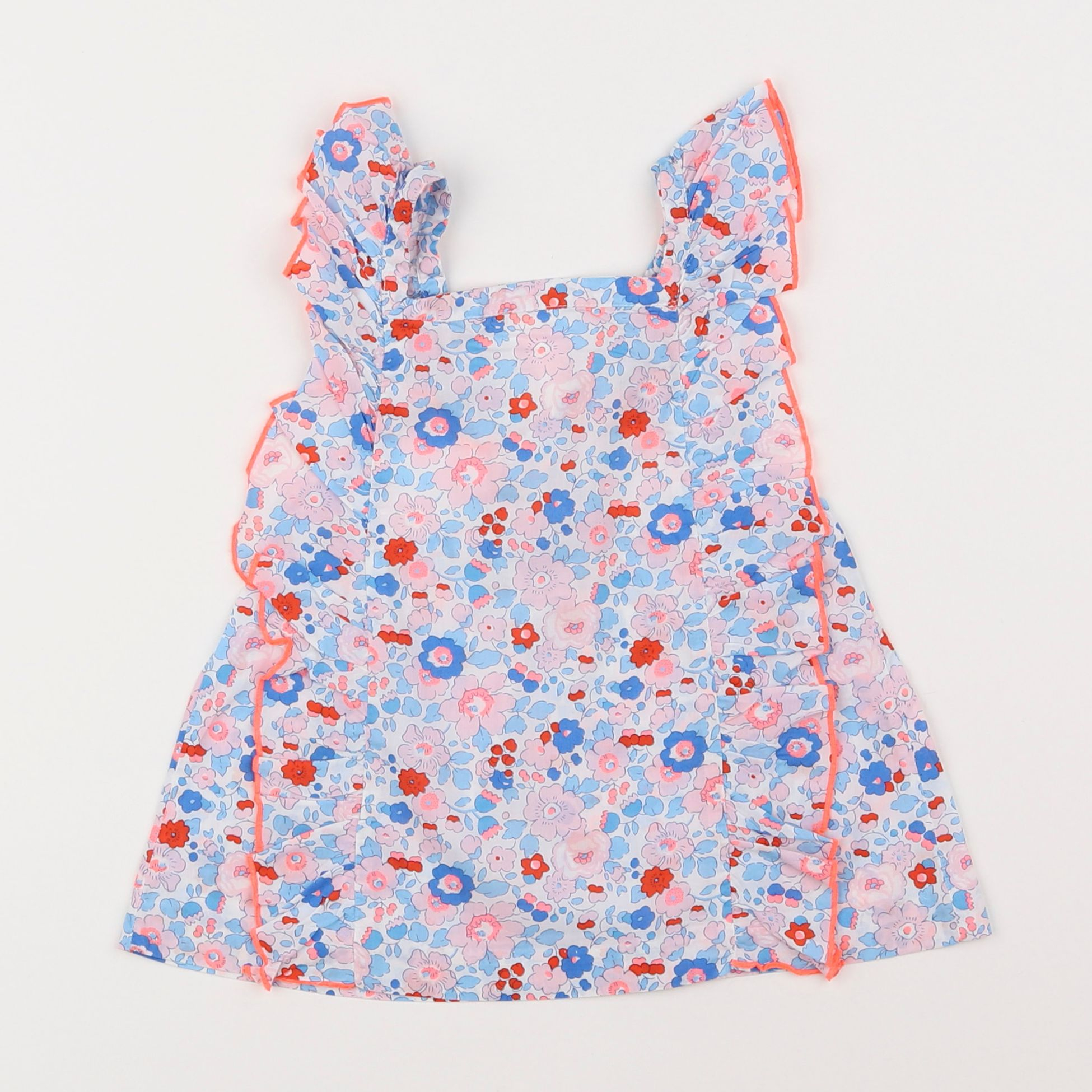 Jacadi - blouse liberty multicolore - 4 ans