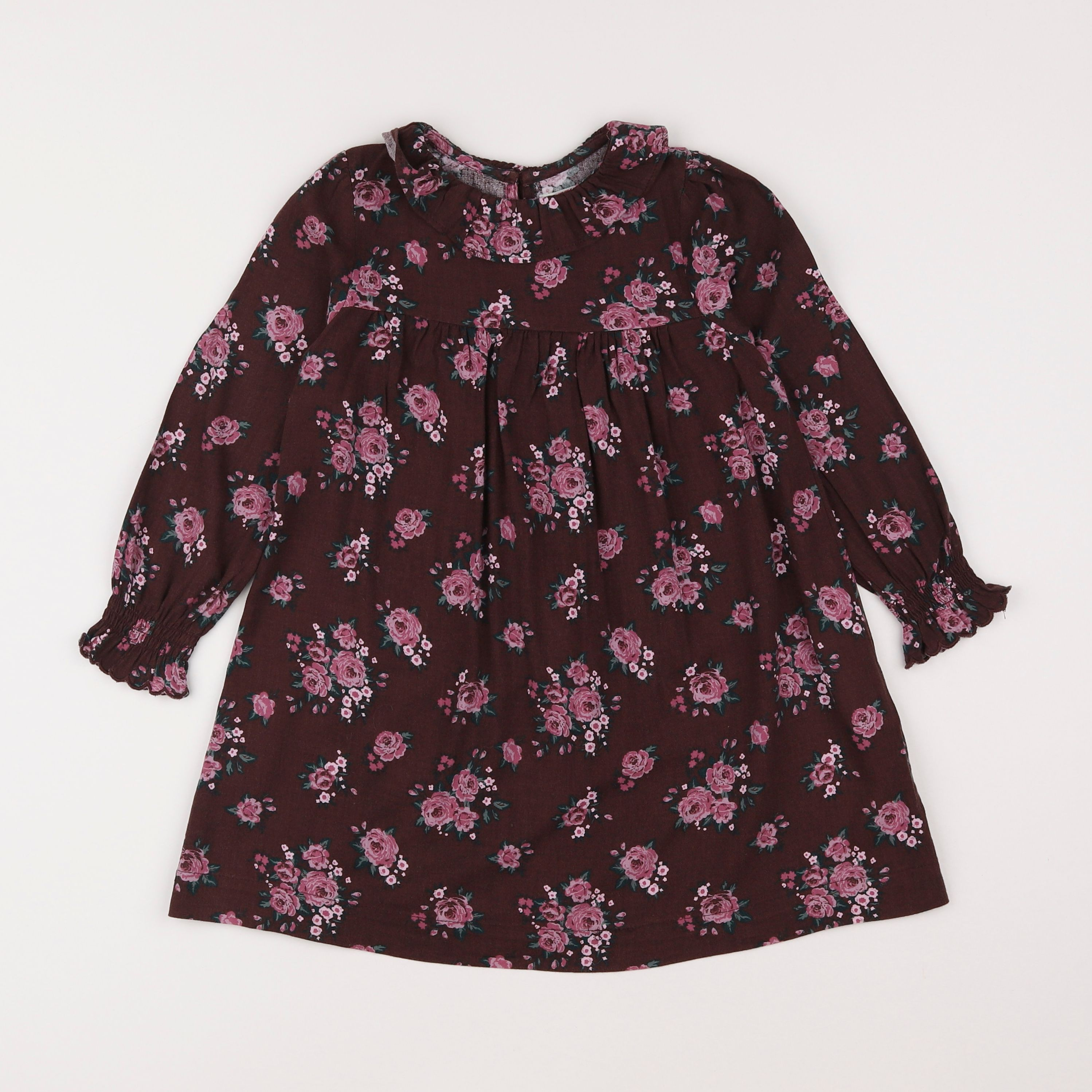 Vertbaudet - robe violet - 5 ans