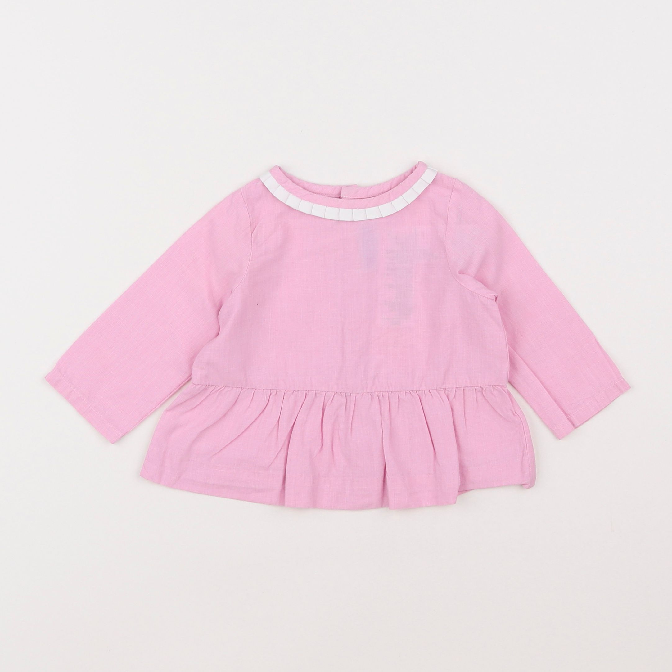 Jacadi - blouse rose - 6 mois