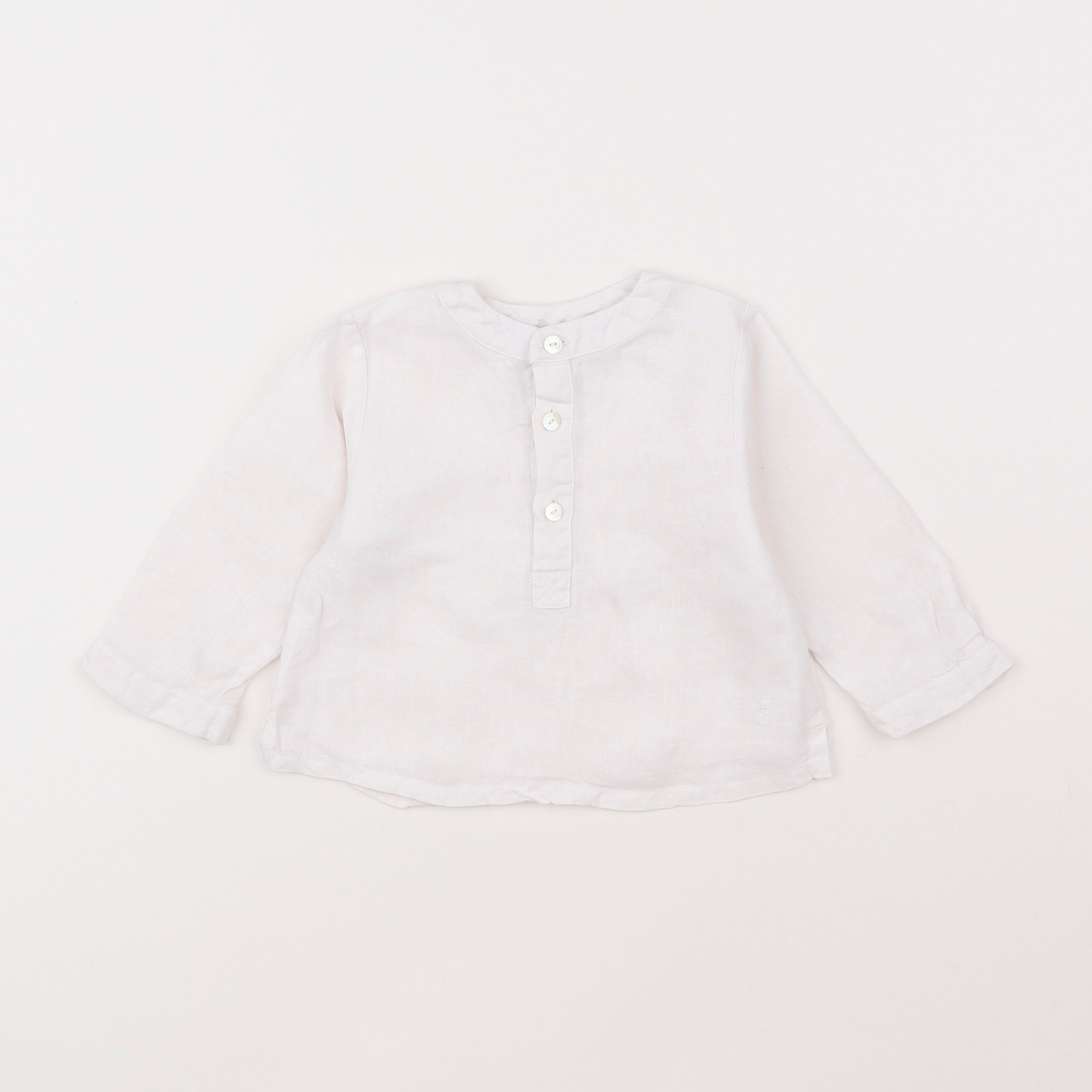 Jacadi - chemise blanc - 12 mois