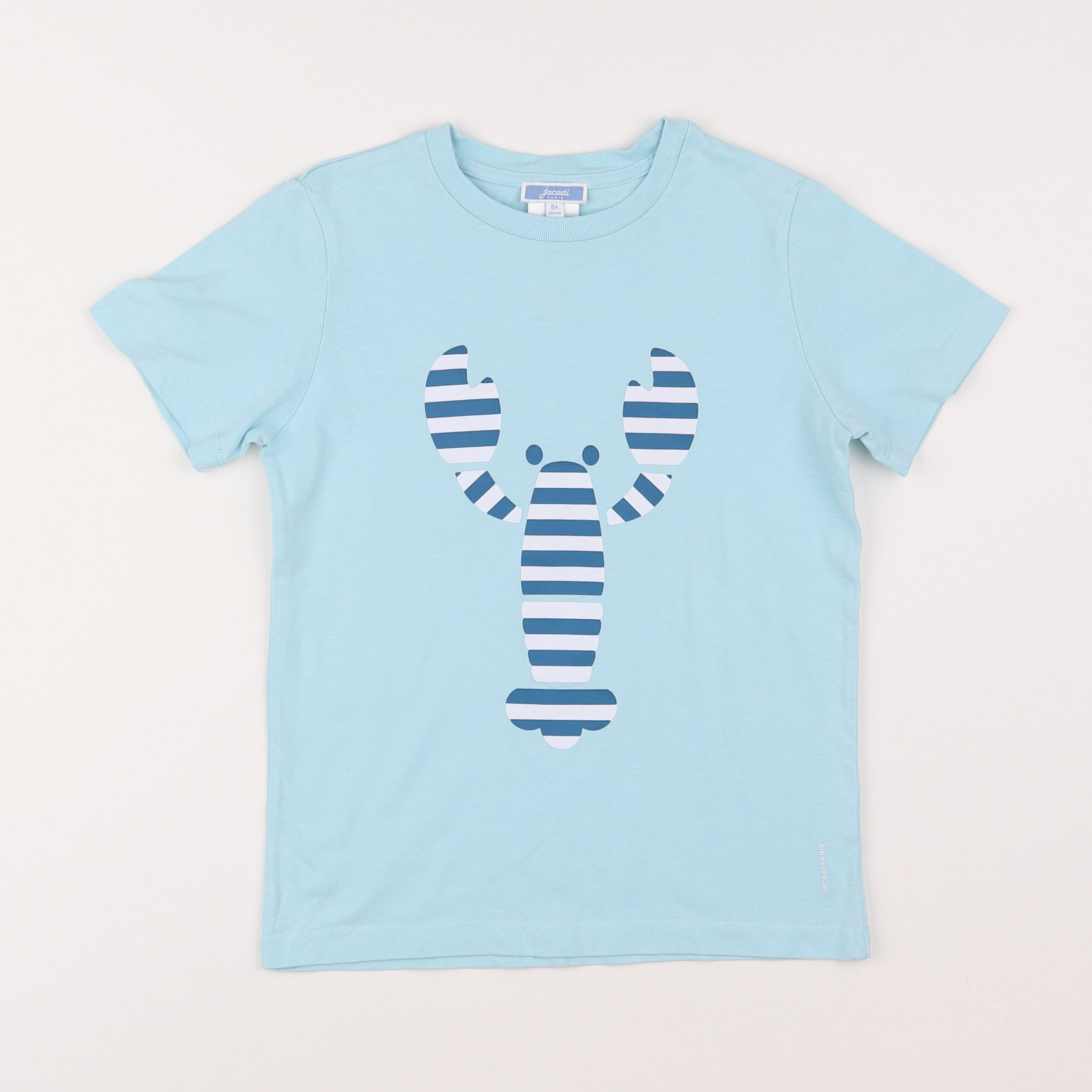 Jacadi - tee-shirt bleu - 8 ans