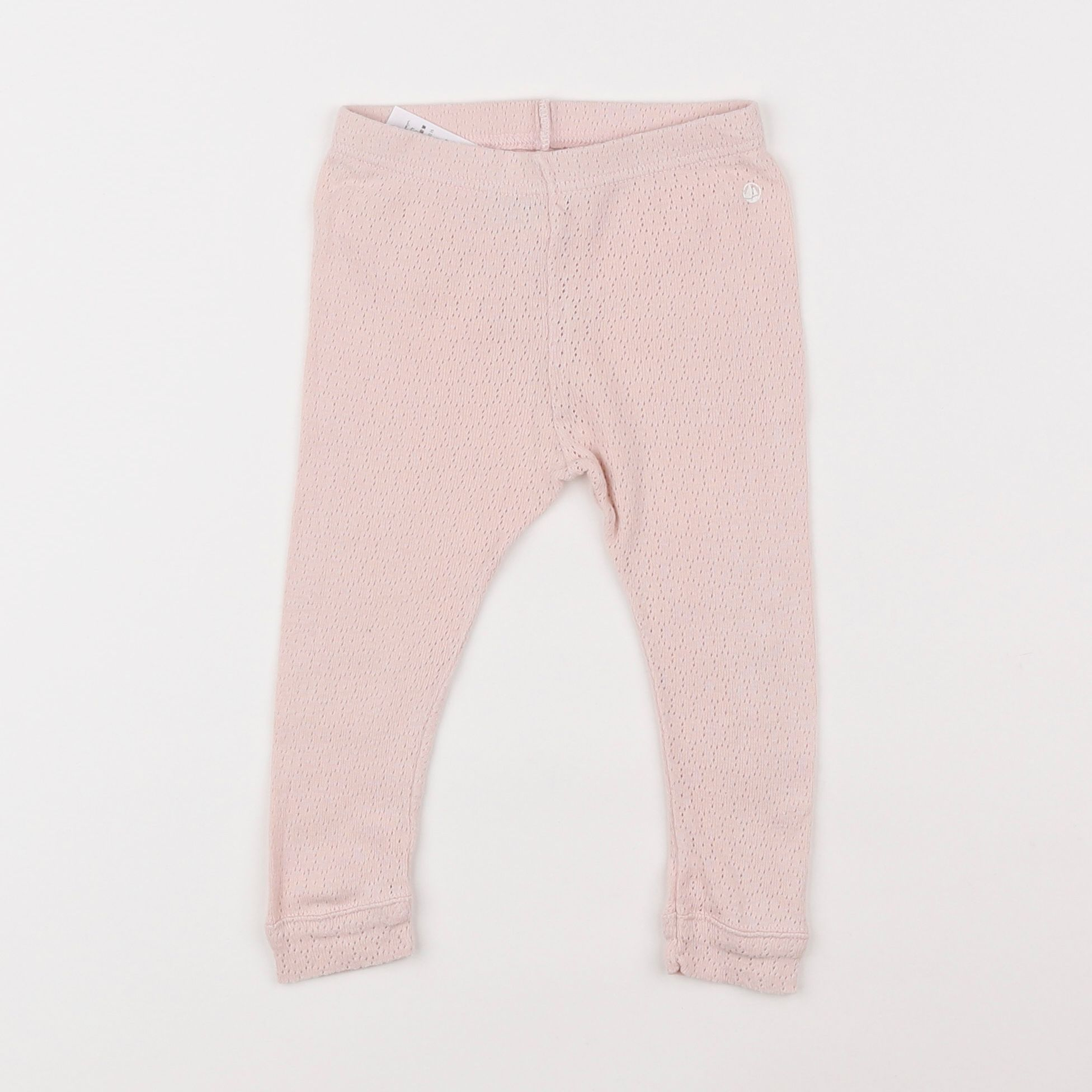 Petit Bateau - legging rose - 12 mois