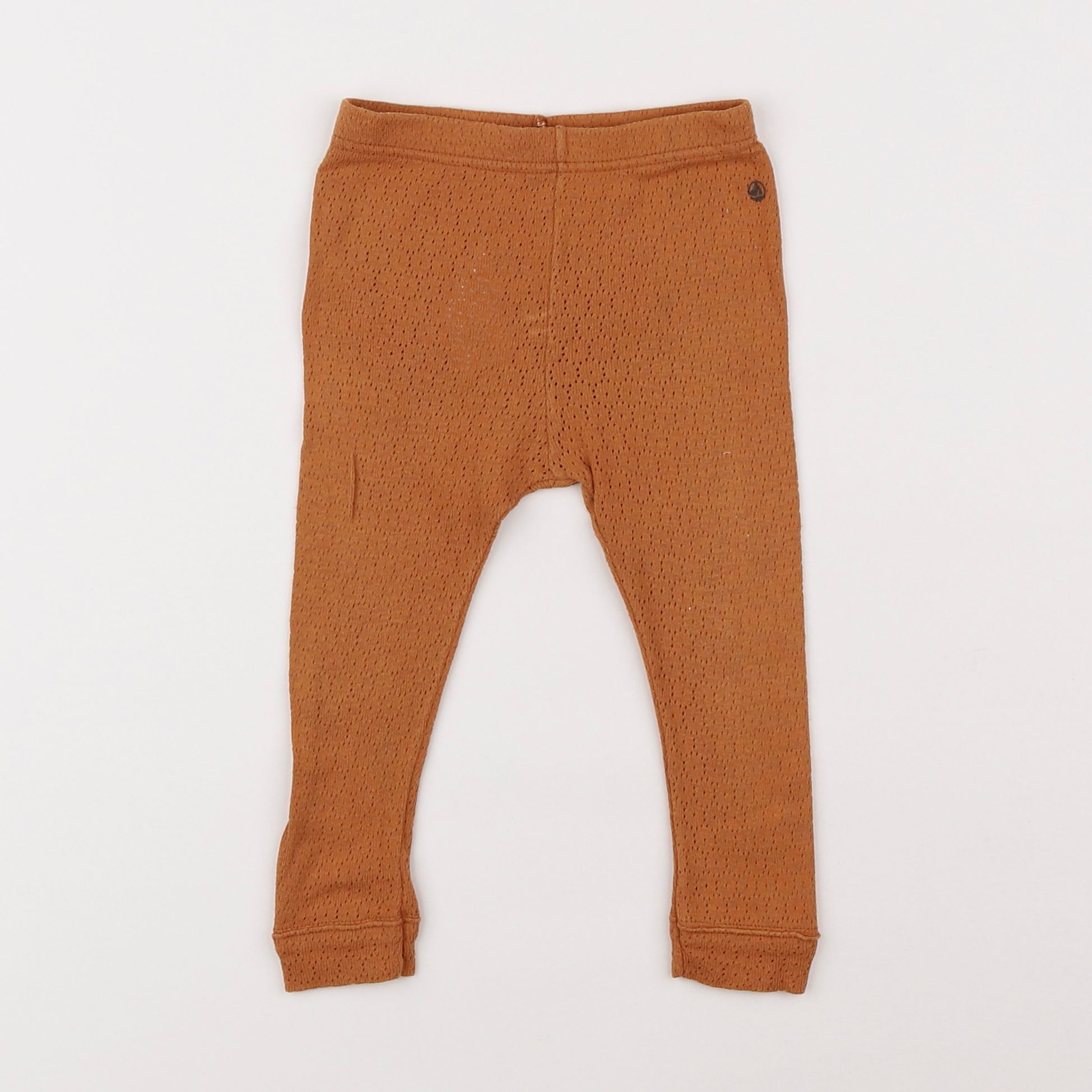 Petit Bateau - legging marron - 12 mois