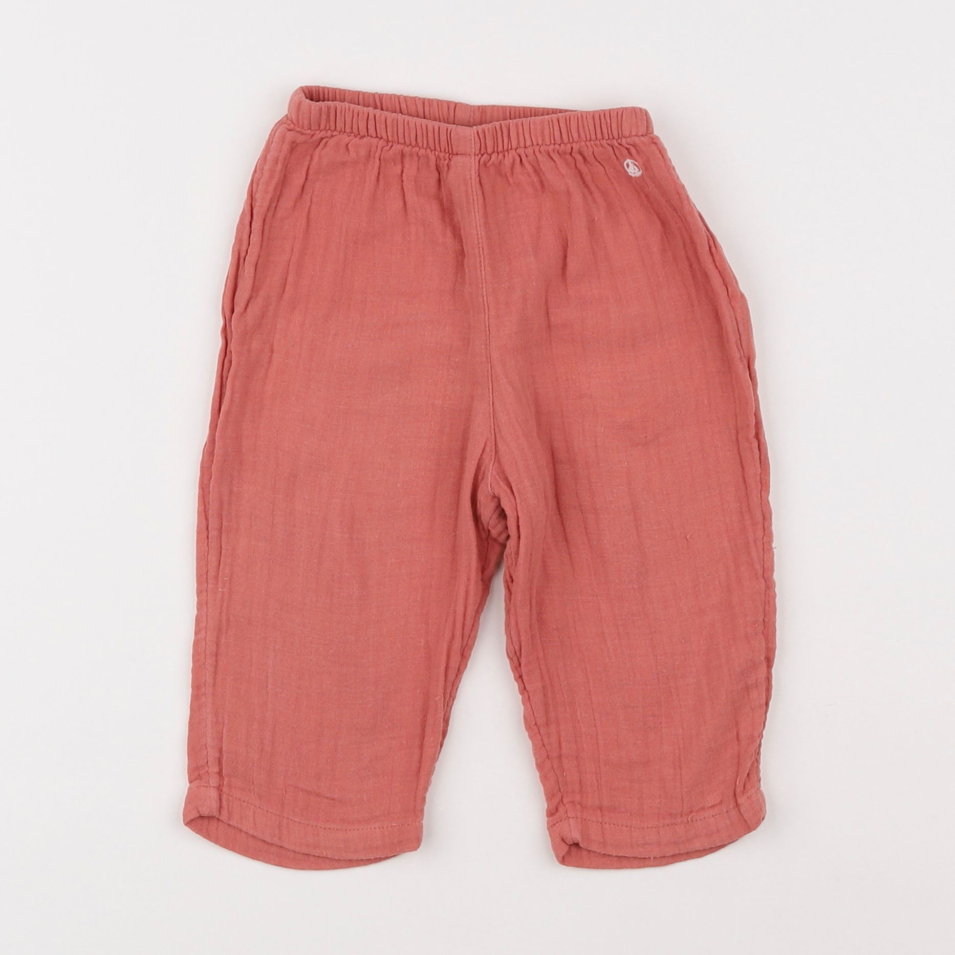 Petit Bateau - pantalon rose - 12 mois