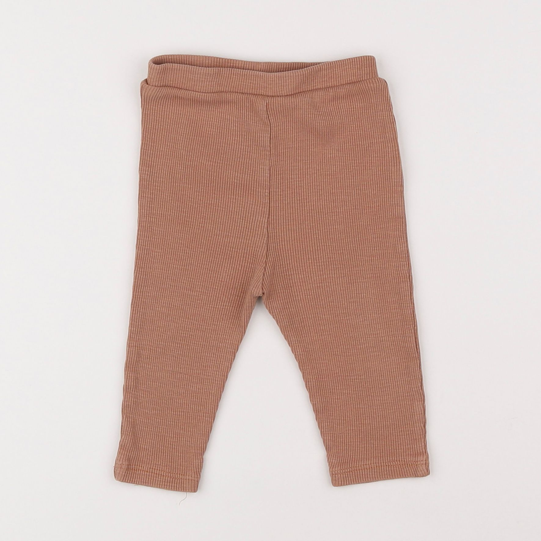 Vertbaudet - legging marron - 9 mois