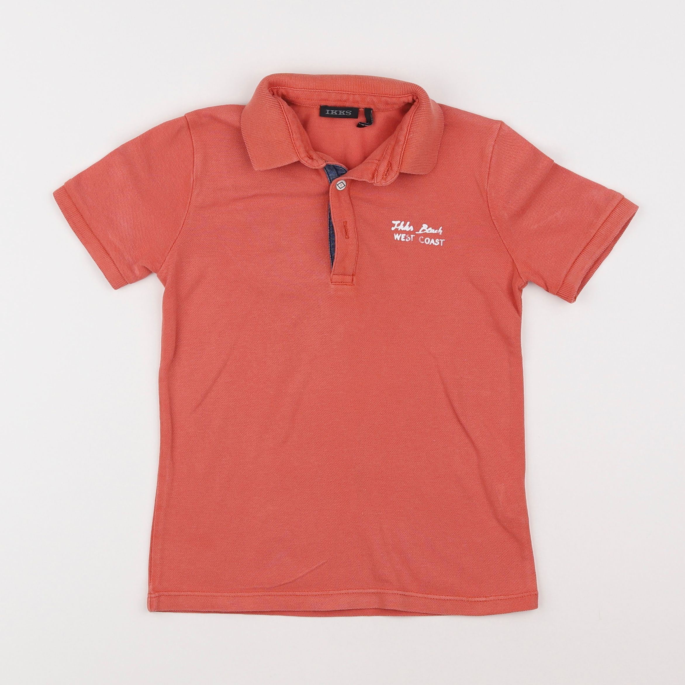 IKKS - polo orange - 4 ans