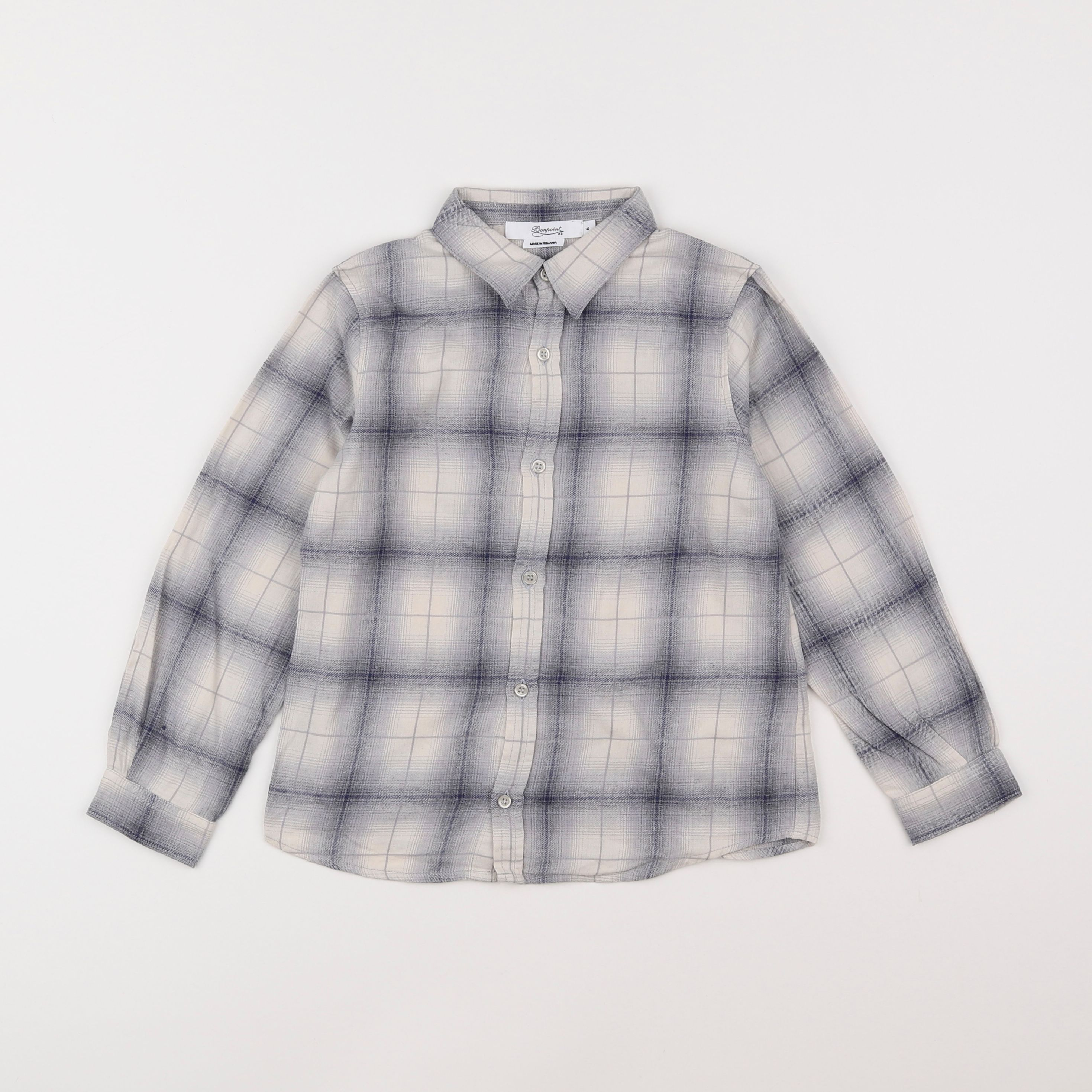 Bonpoint - chemise gris - 6 ans