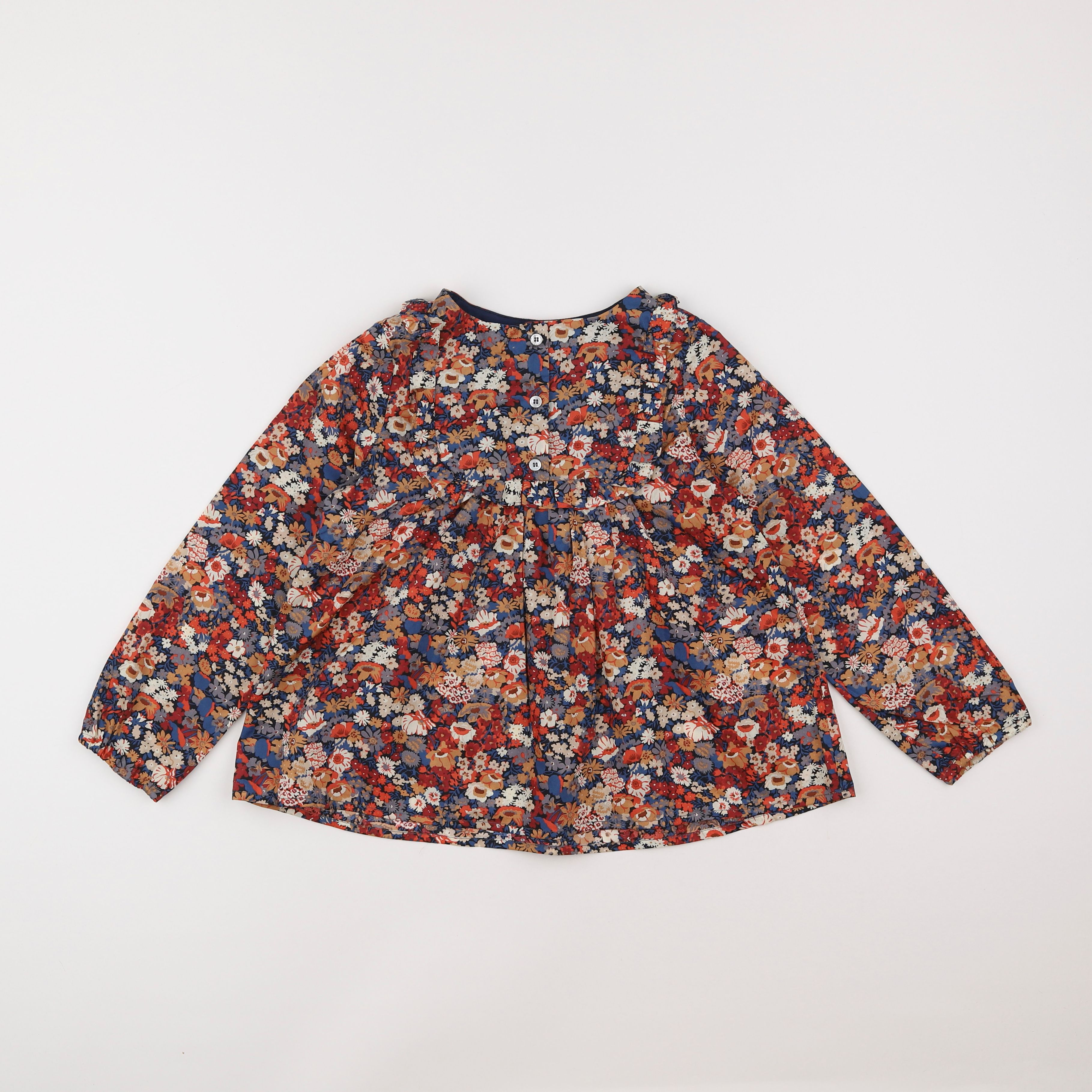 Bonton - blouse multicolore - 8 ans