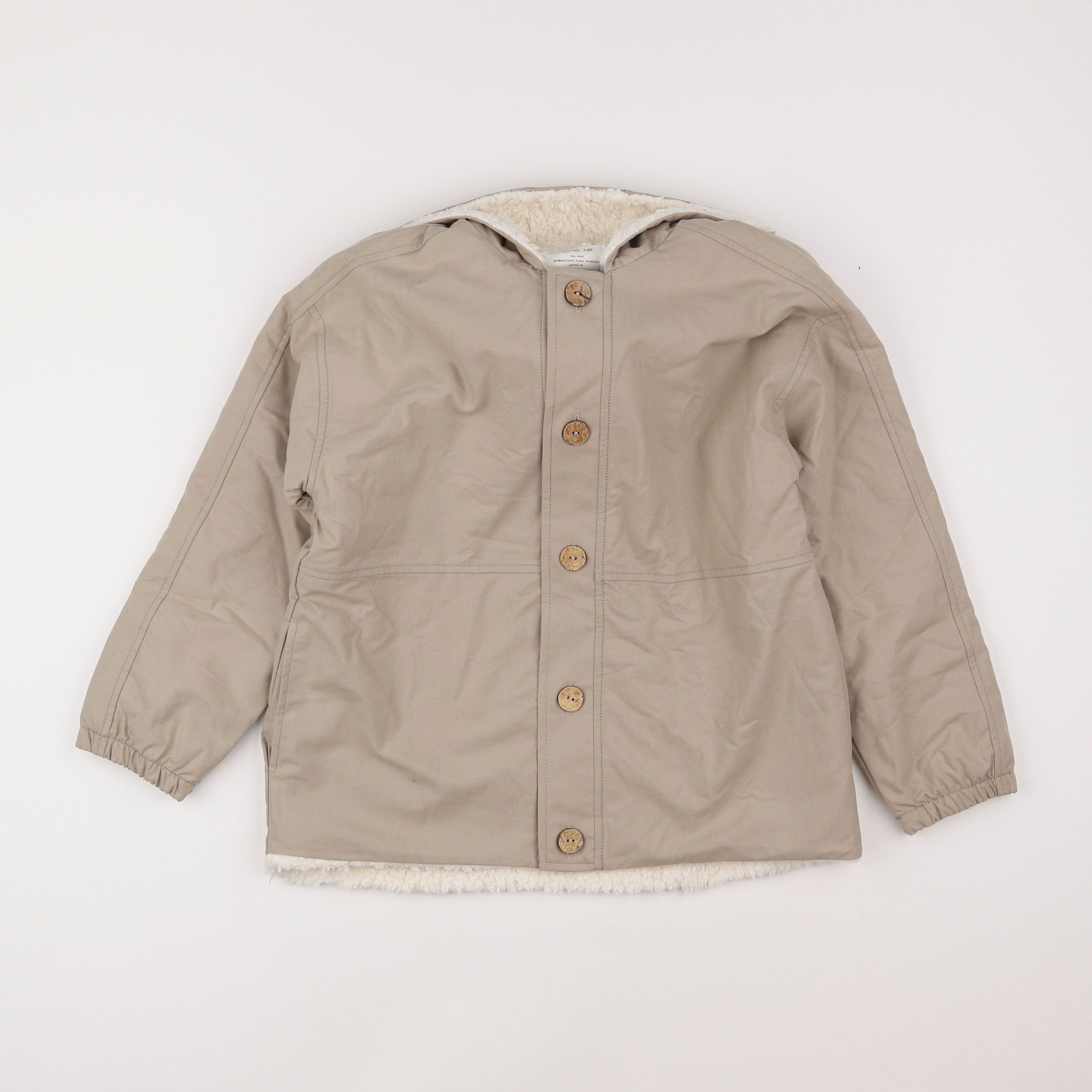 Play Up - veste beige - 10 ans