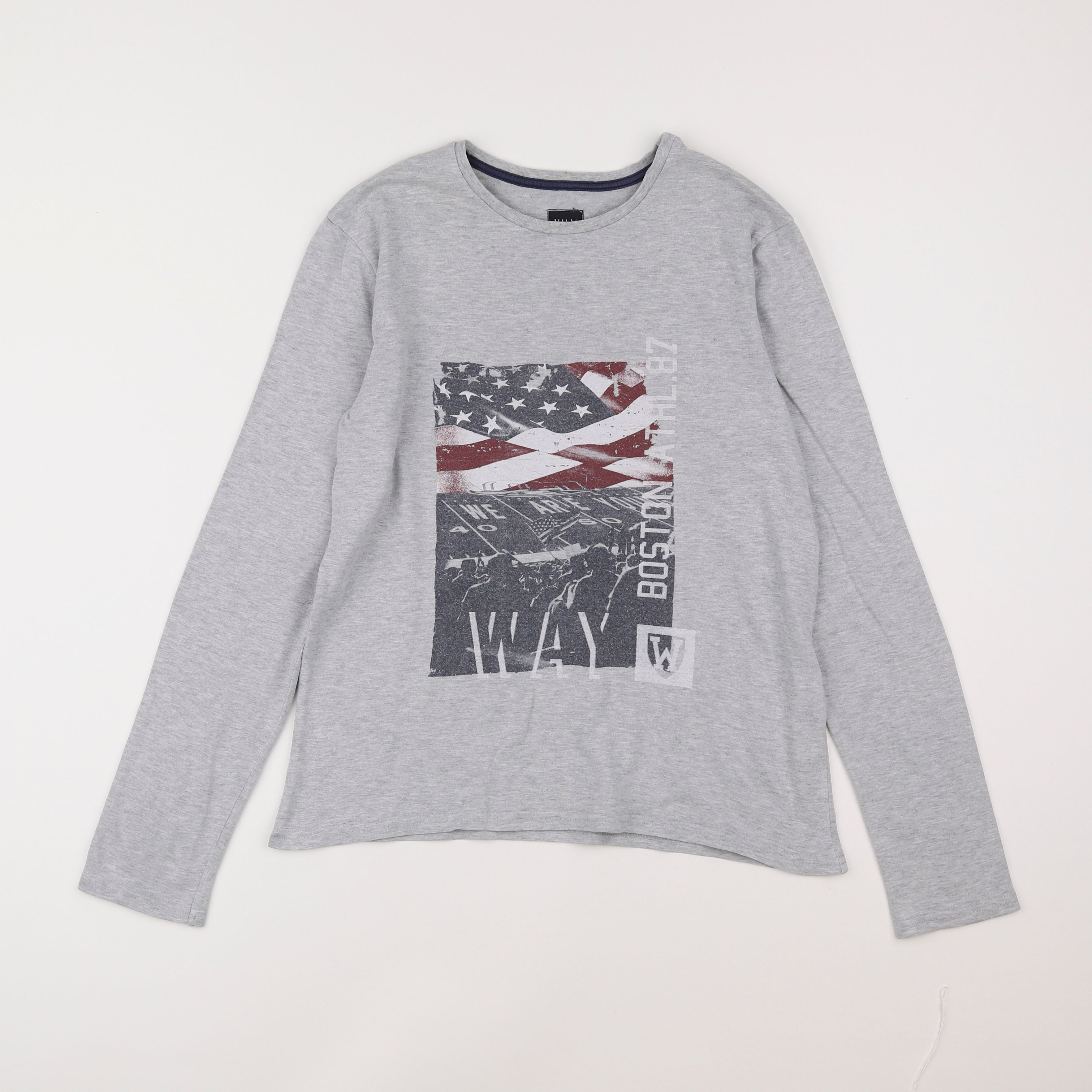 IKKS - tee-shirt gris - 14 ans