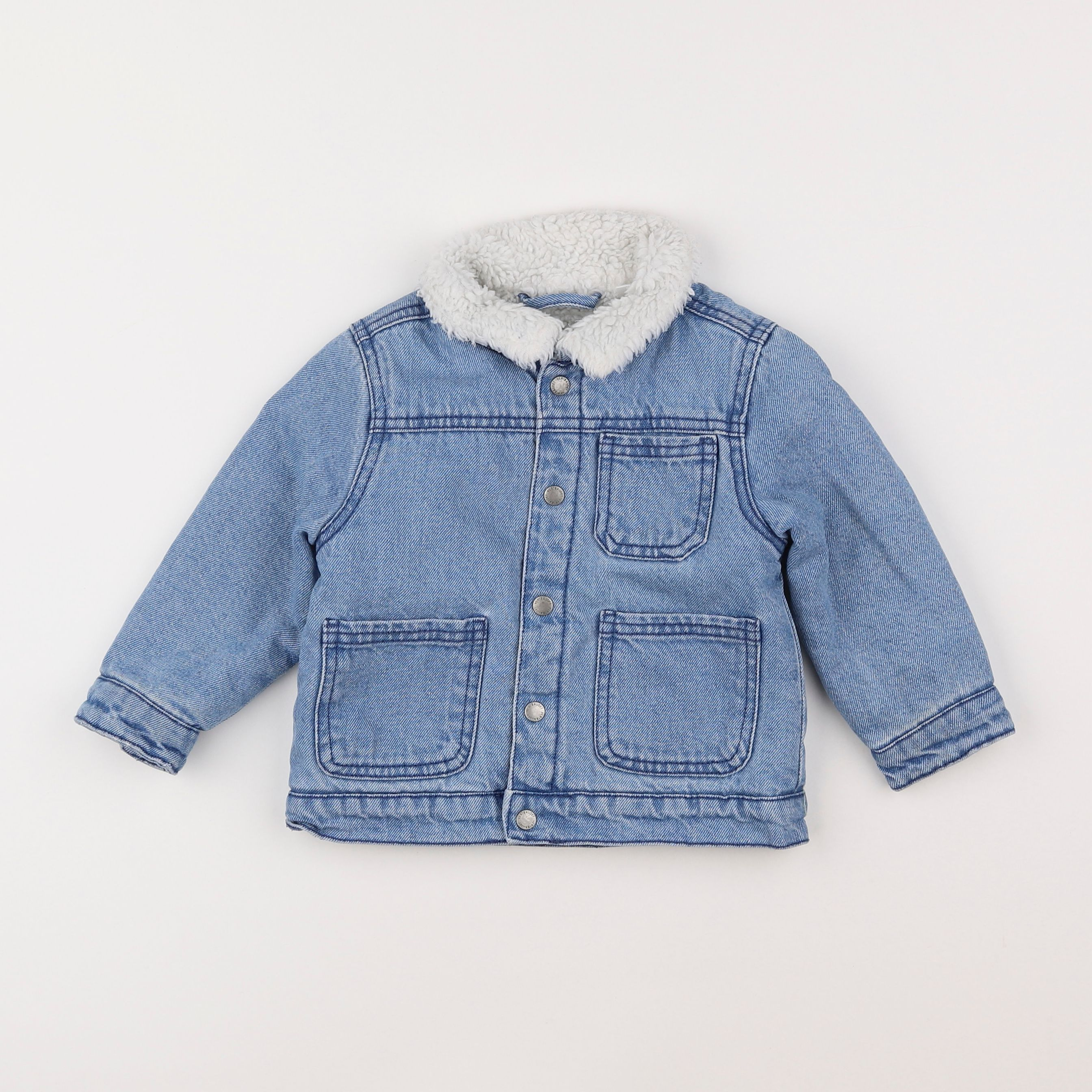 Vertbaudet - veste bleu - 2 ans