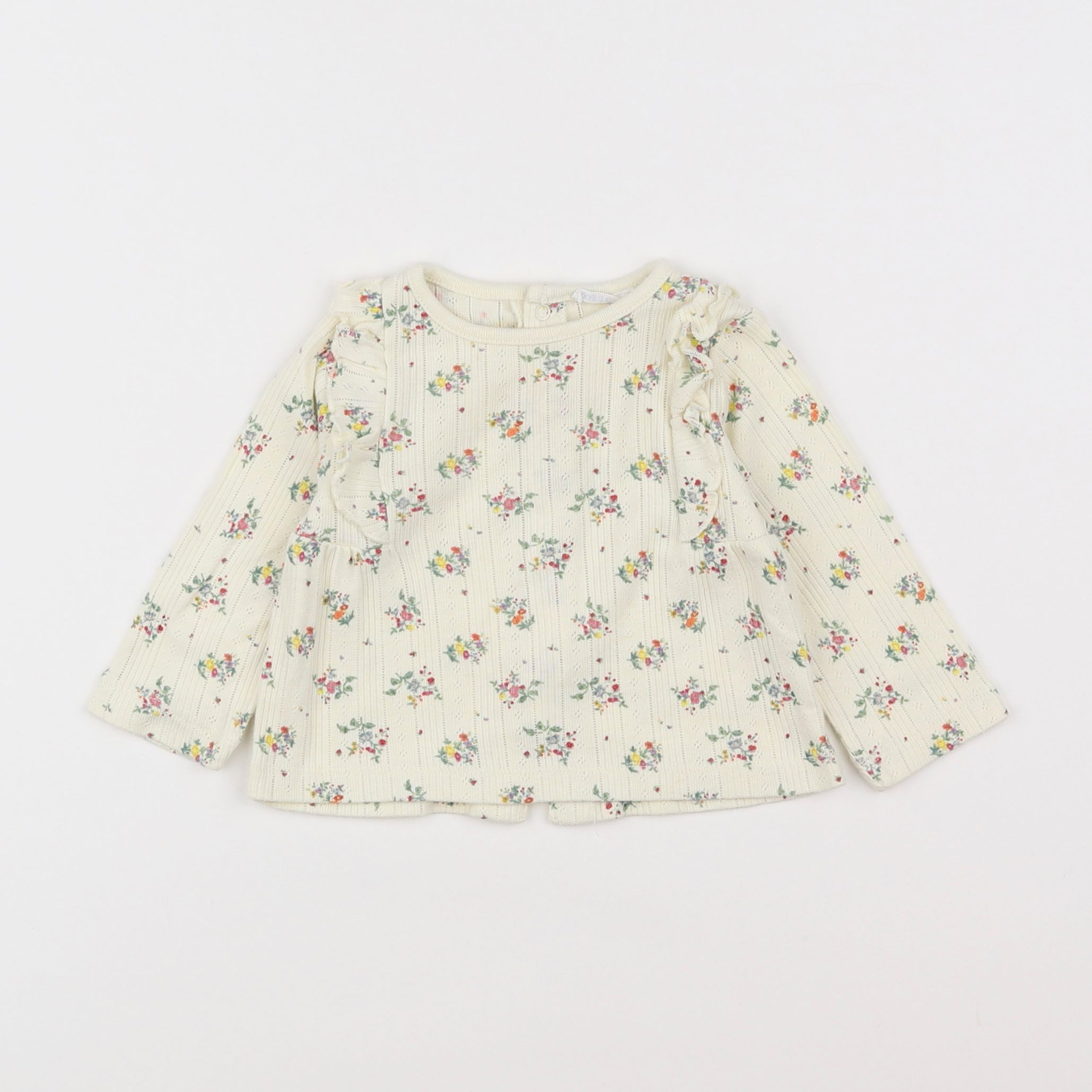 Boutchou - tee-shirt multicolore - 6 mois