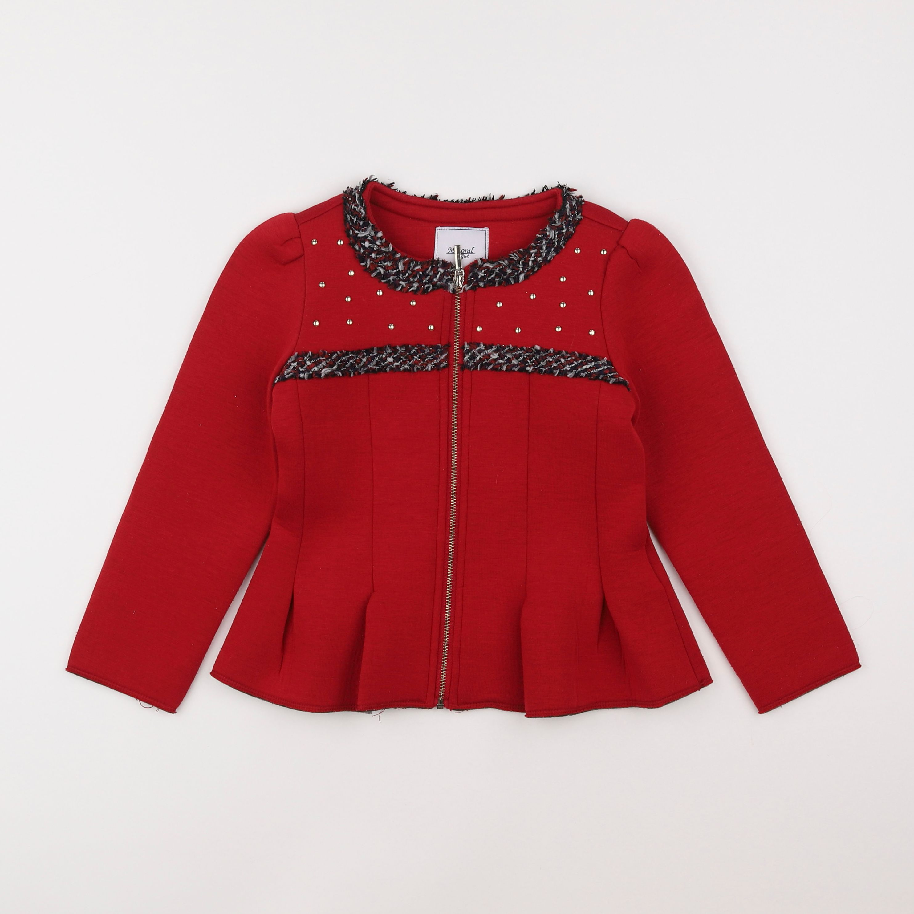 Mayoral - veste rouge - 6 ans