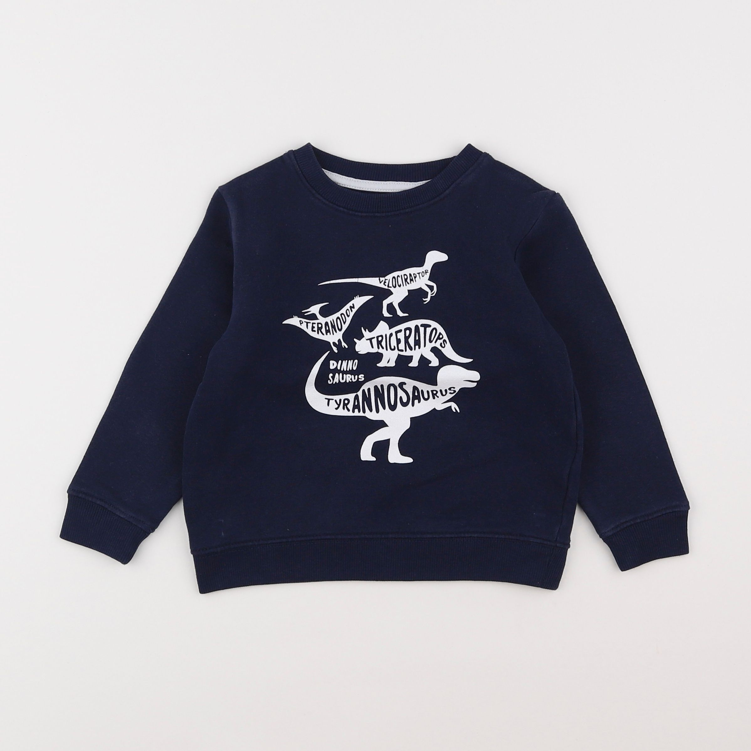 Vertbaudet - sweat bleu - 3 ans