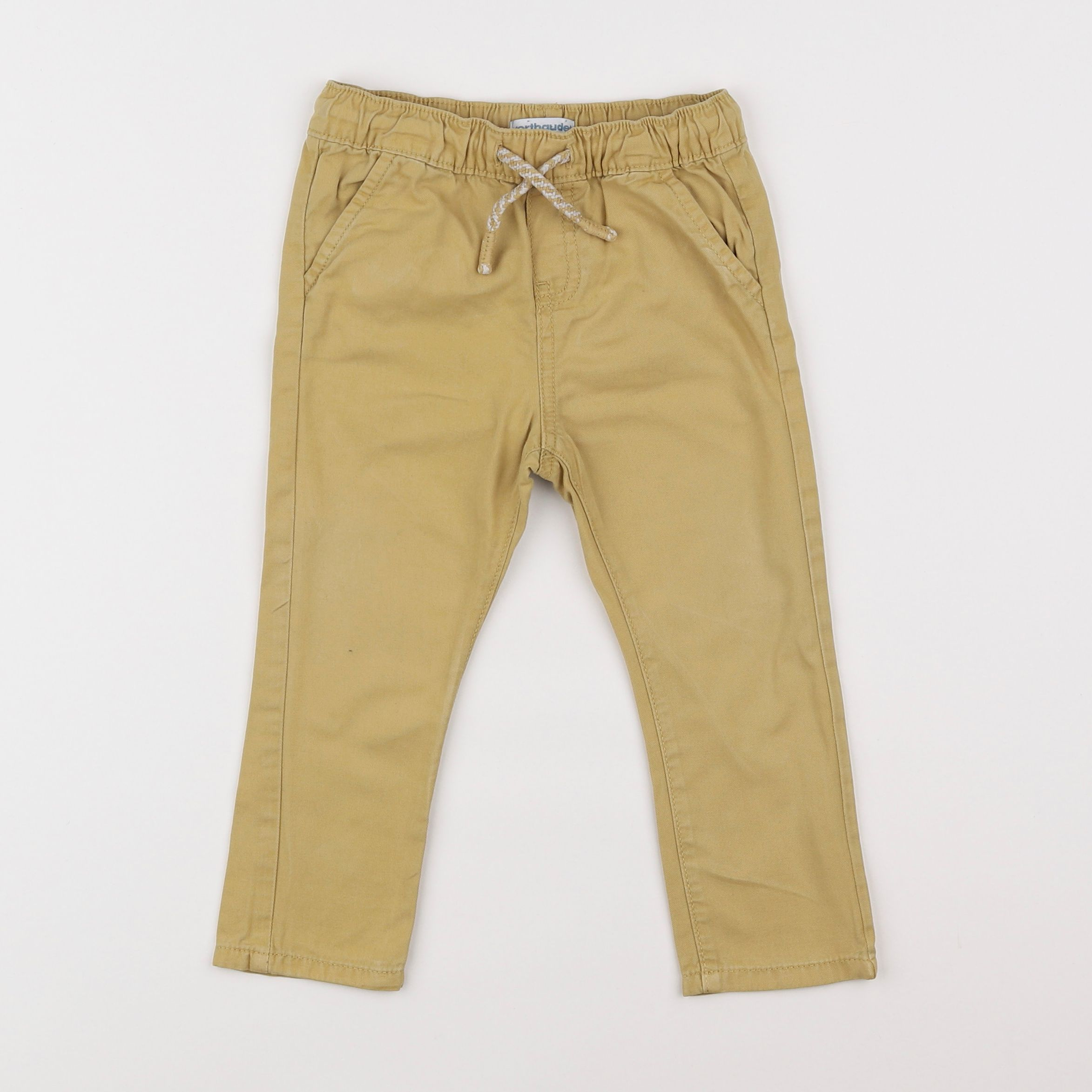 Vertbaudet - pantalon jaune - 18 mois