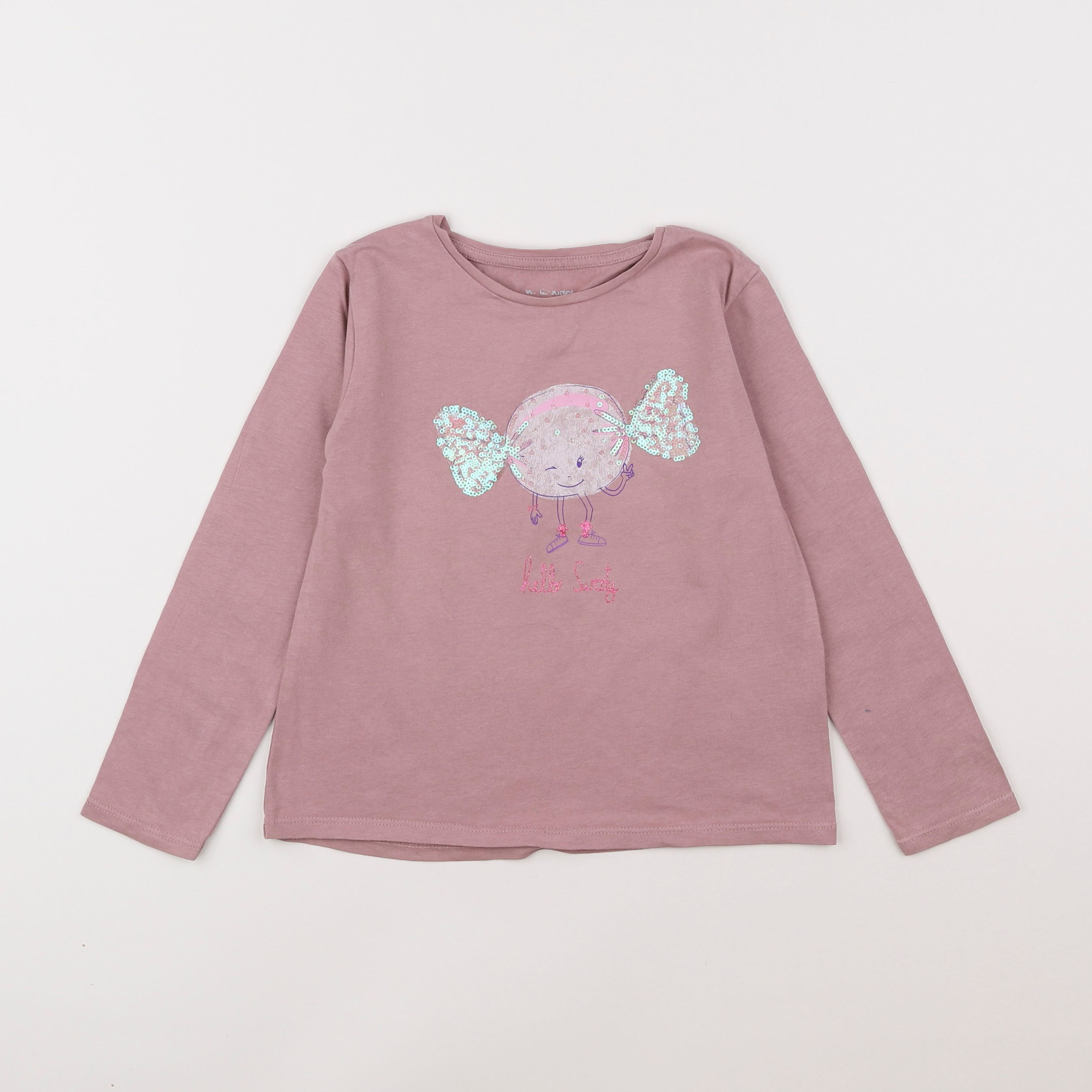 Vertbaudet - tee-shirt rose - 5 ans