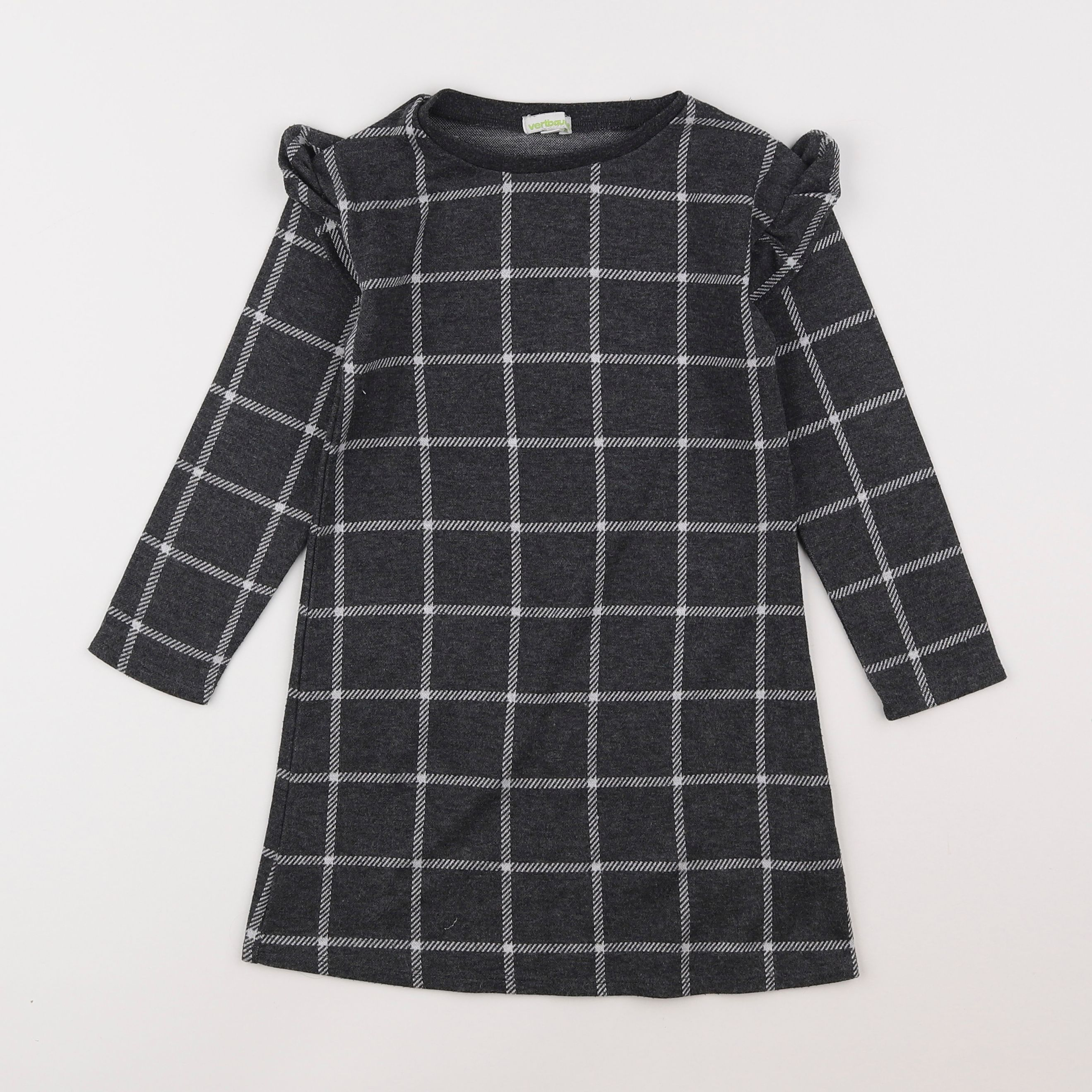 Vertbaudet - robe gris - 5 ans