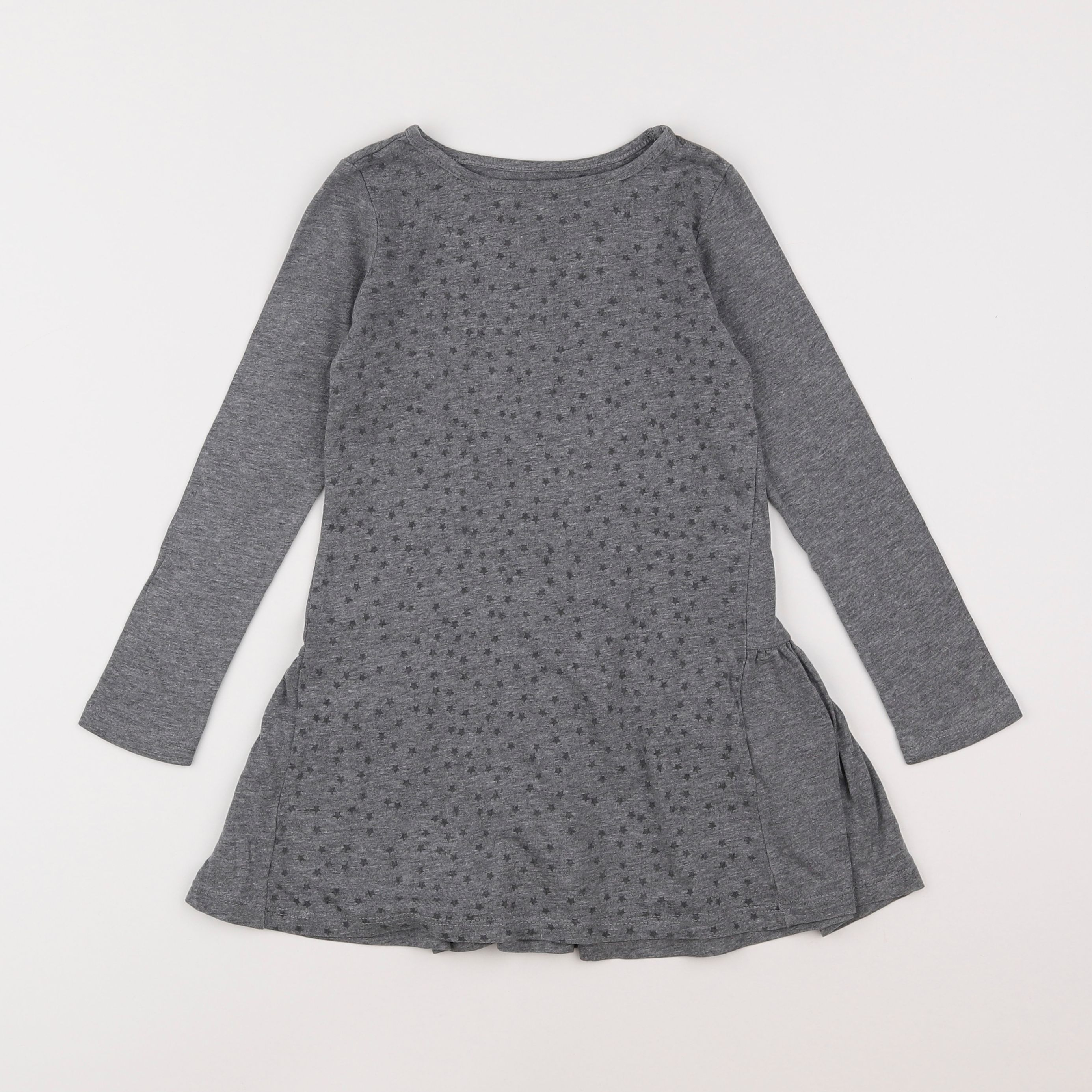 Vertbaudet - robe gris - 5 ans