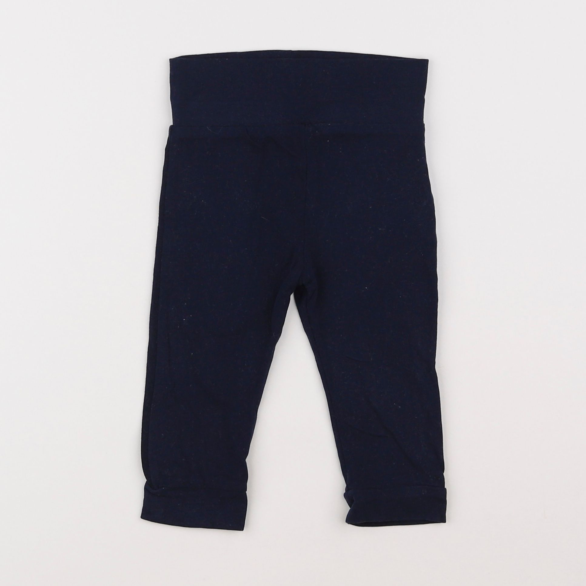 Vertbaudet - legging bleu - 9 mois