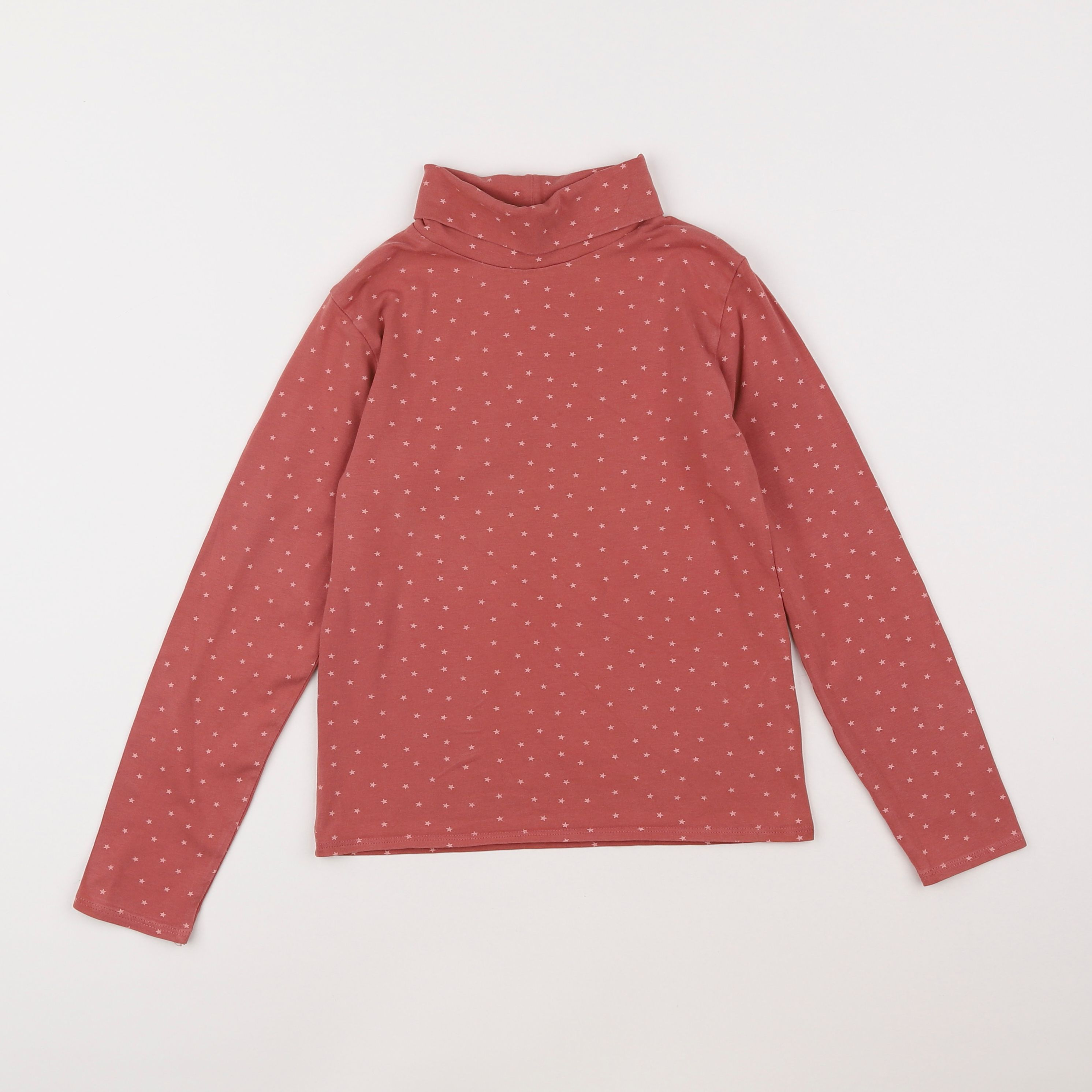 Vertbaudet - sous-pull rose - 8 ans