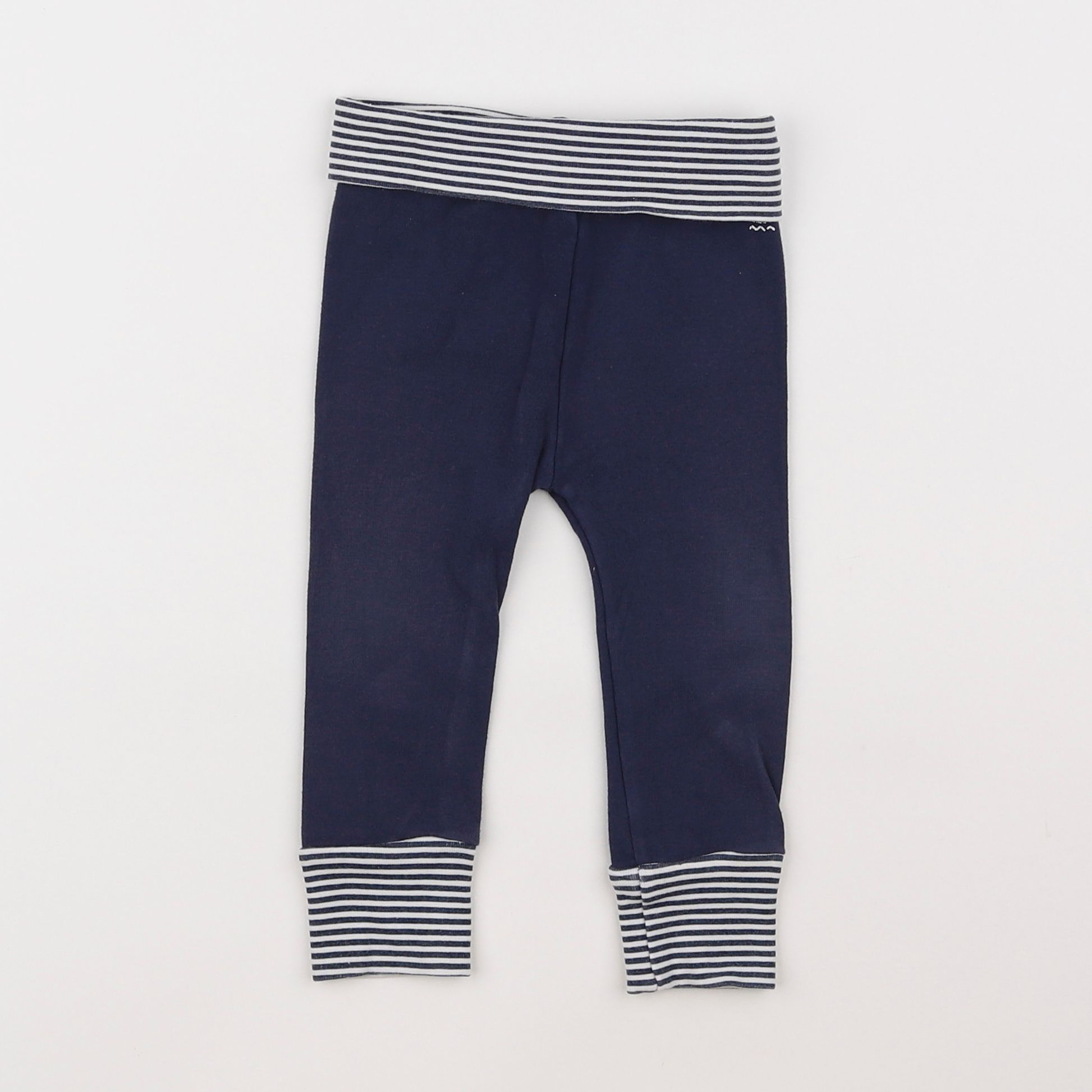 Terre de marins - legging bleu - 9 mois