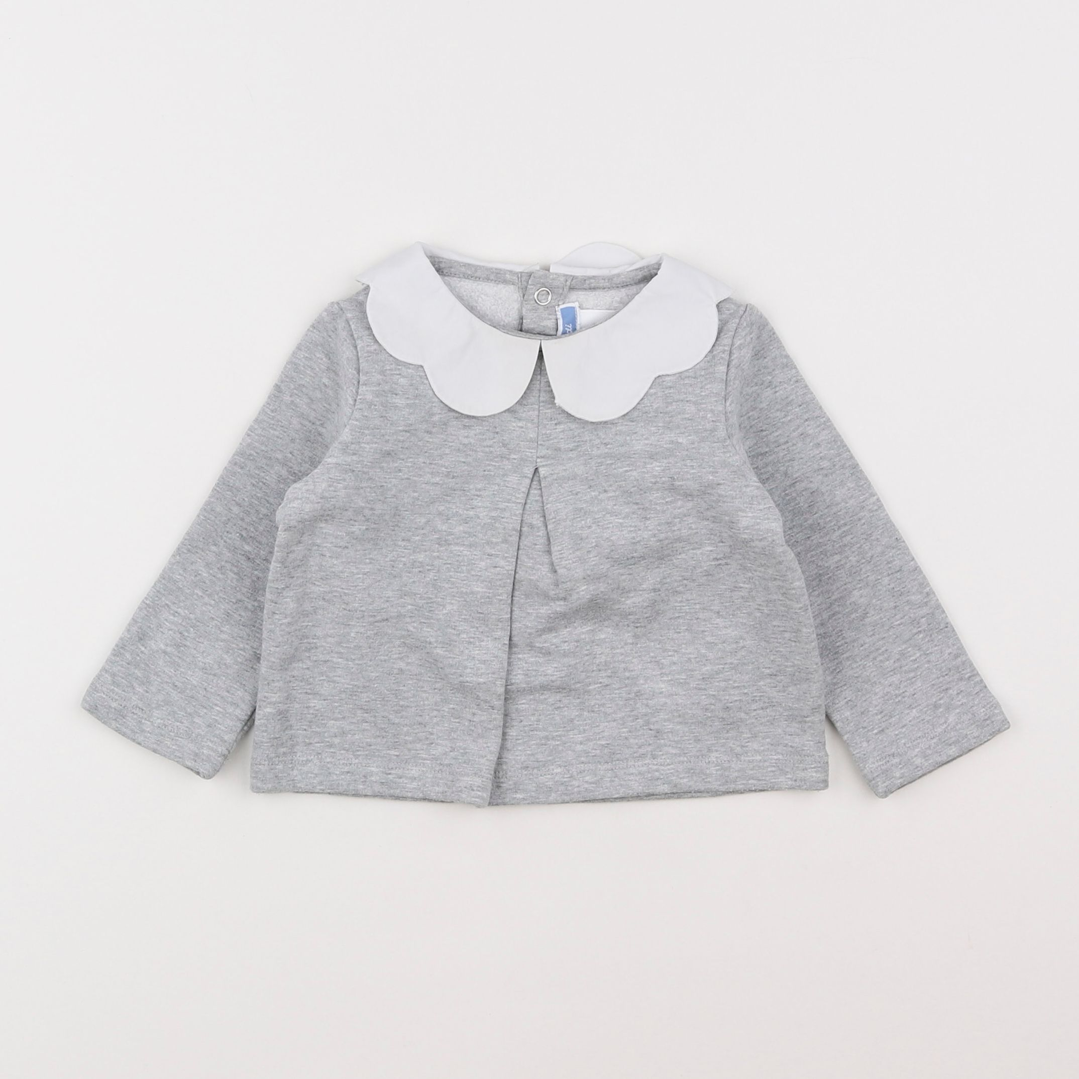 Jacadi - sweat gris - 12 mois