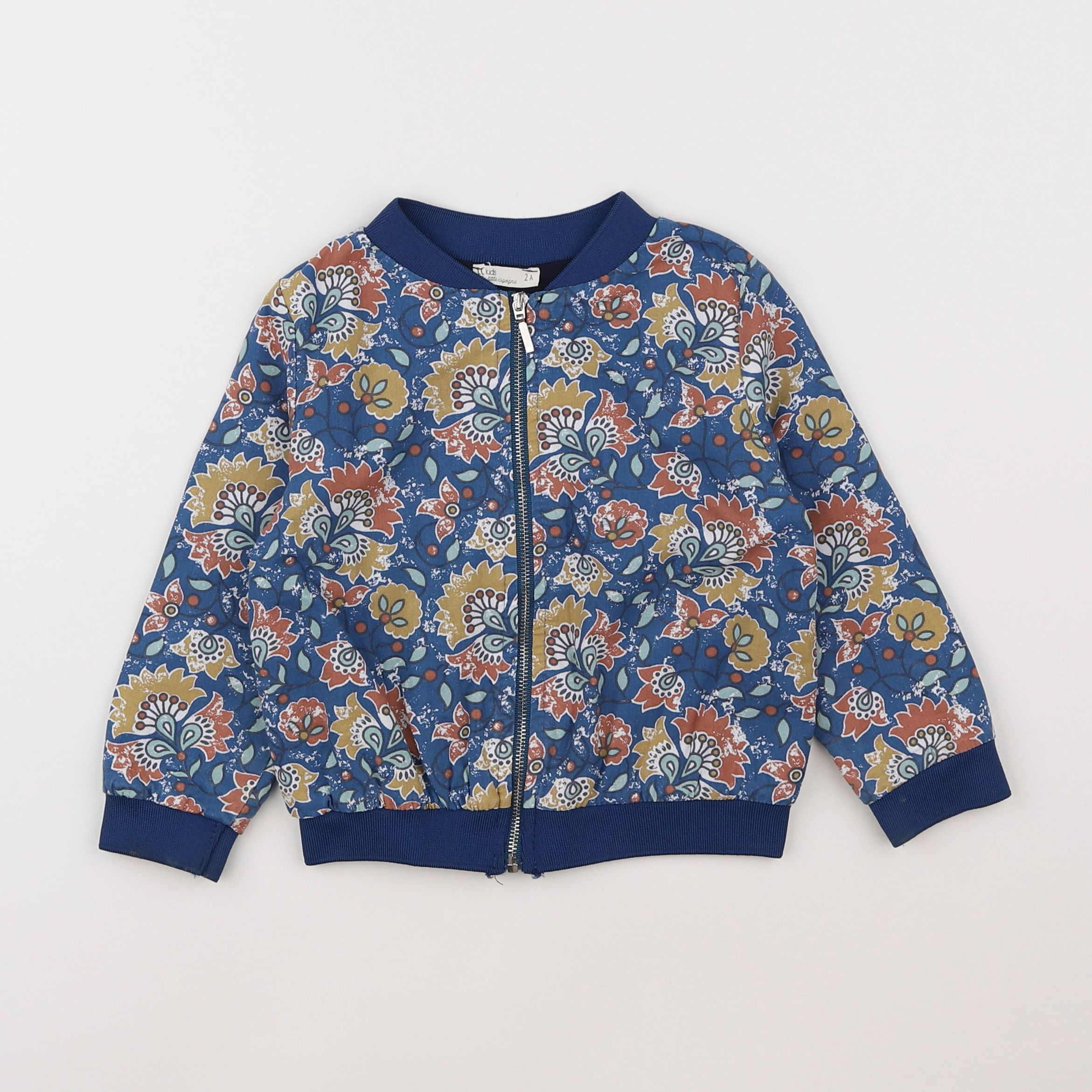 Little Cigogne - veste bleu - 2 ans